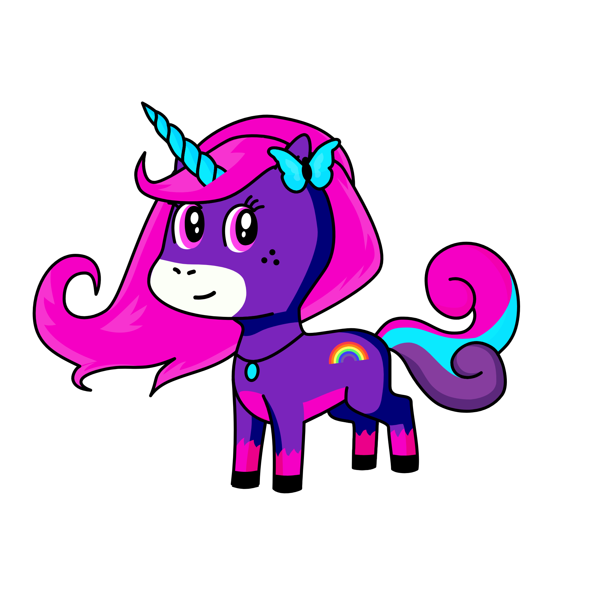 Lila, the unicorn