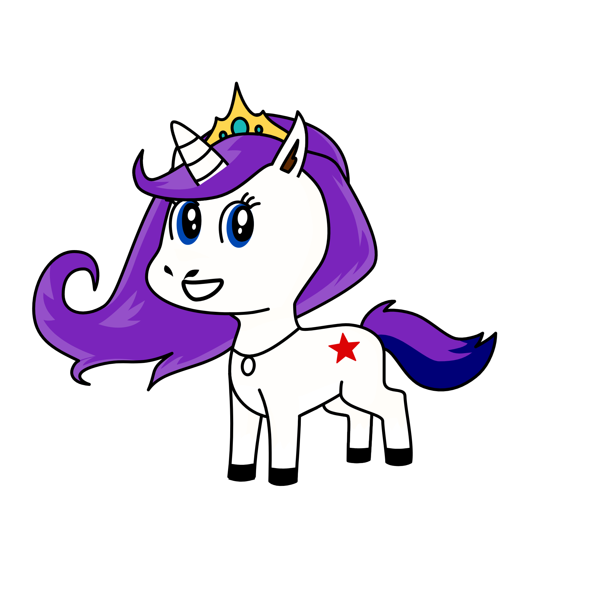 Rarity, the unicorn