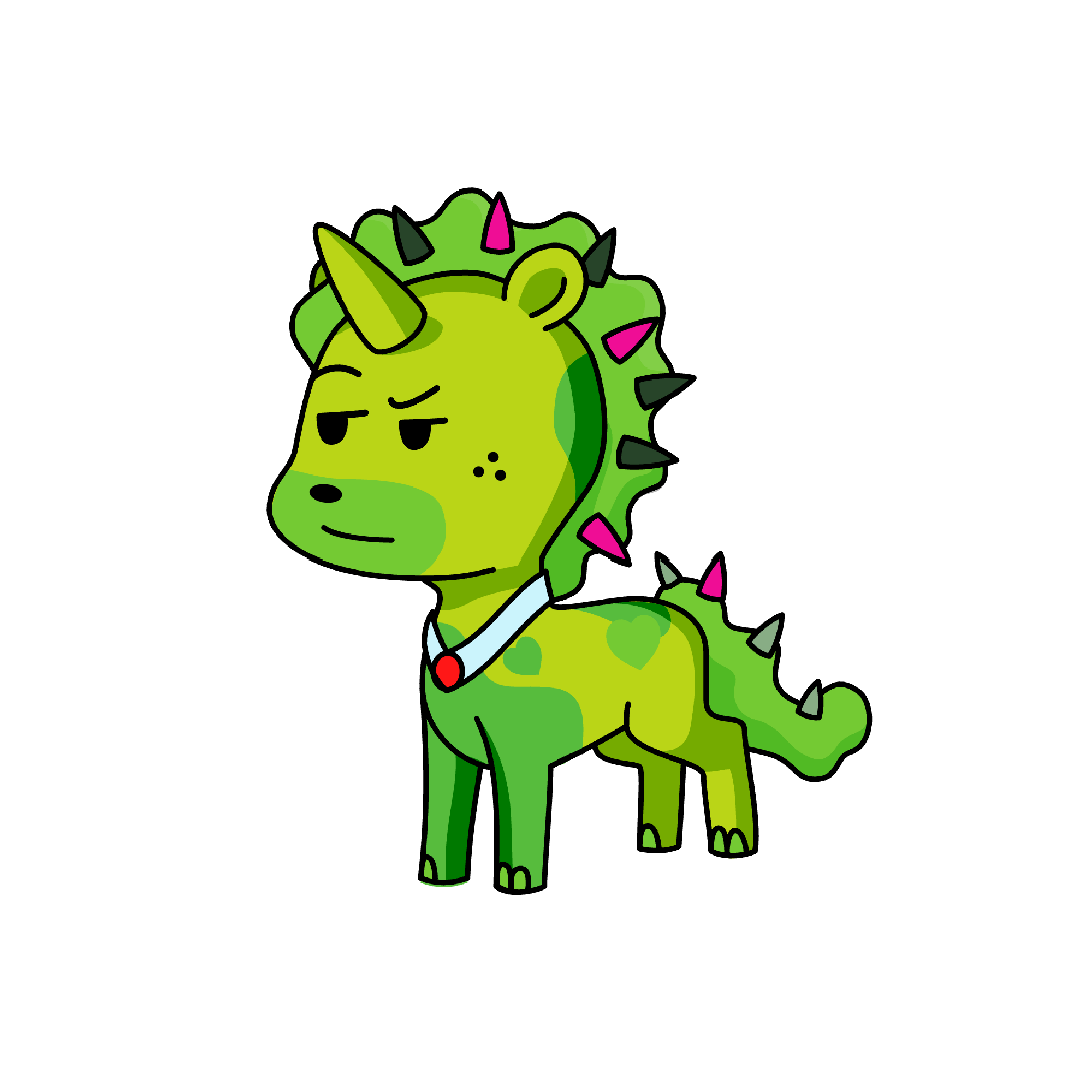 Fifty Five's Unicorn or Younicorn in debris, the unicorn