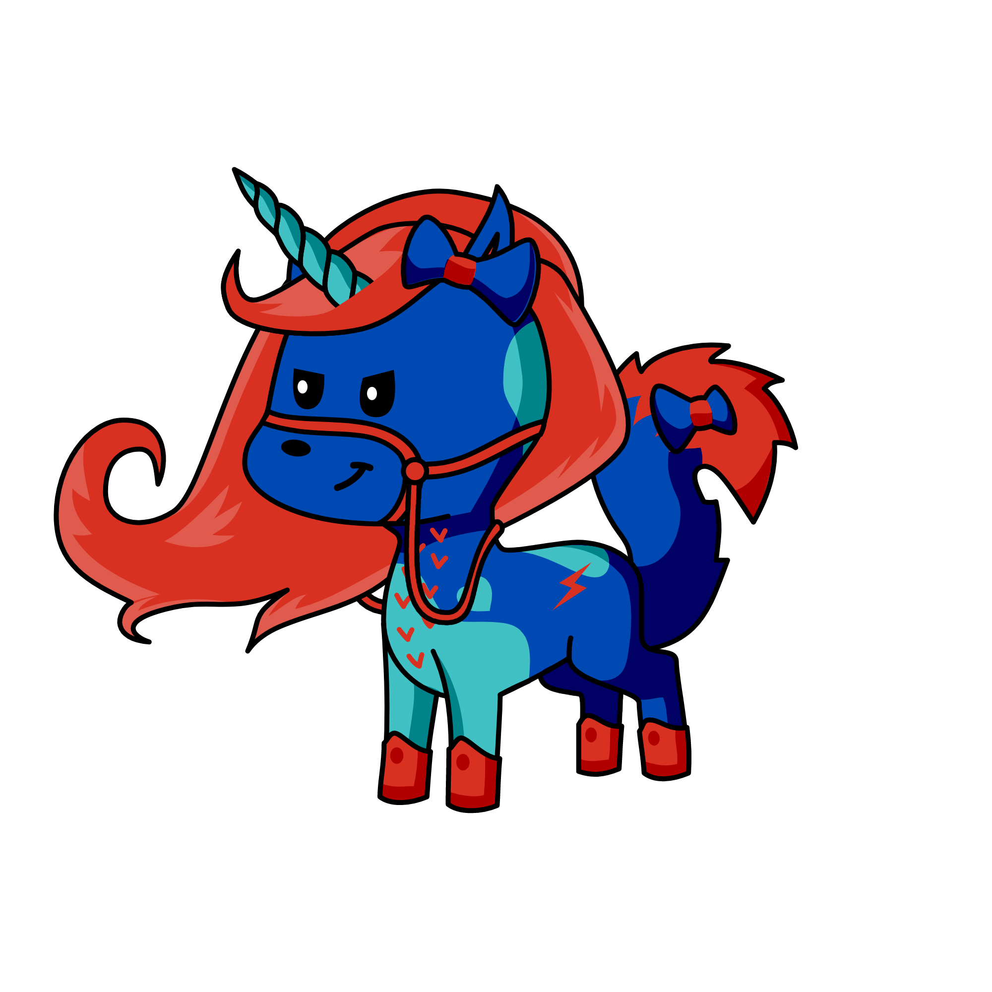 Felicia, the unicorn
