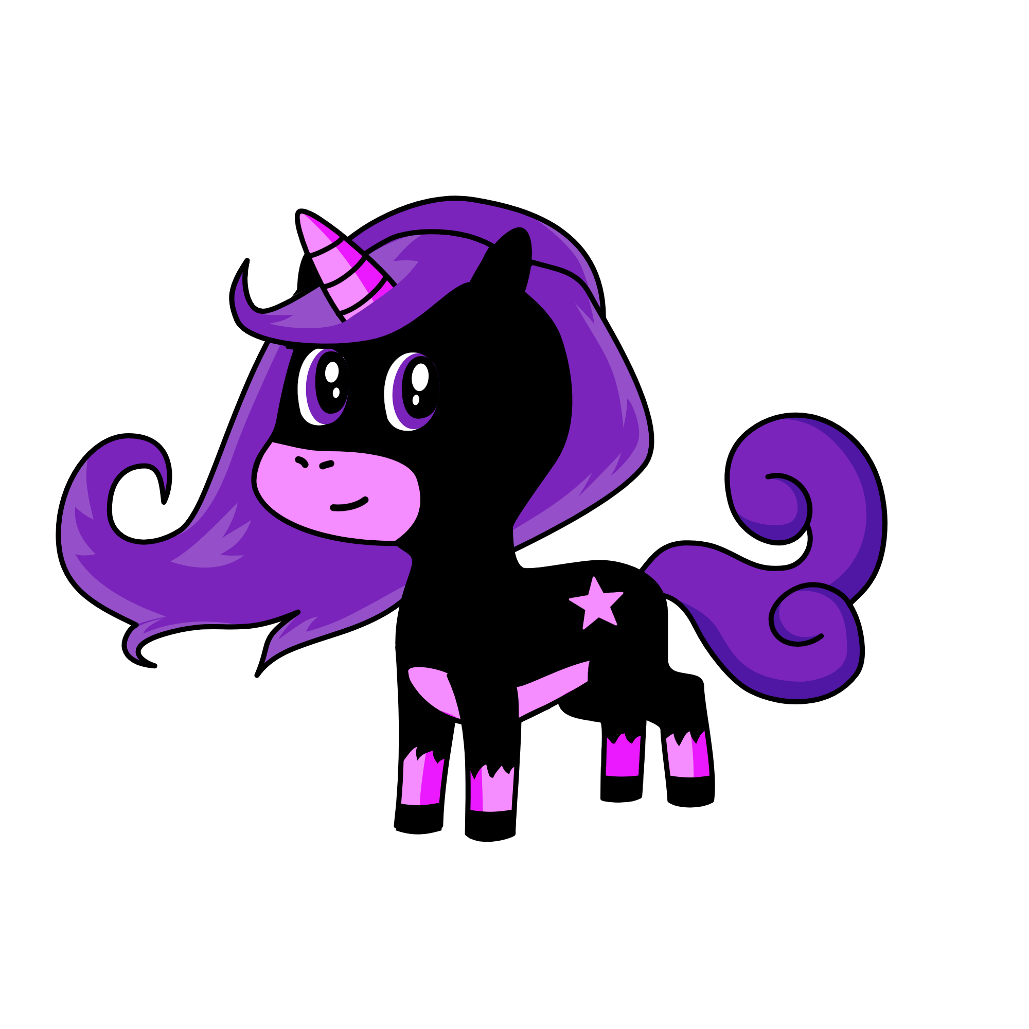 Luna, the unicorn