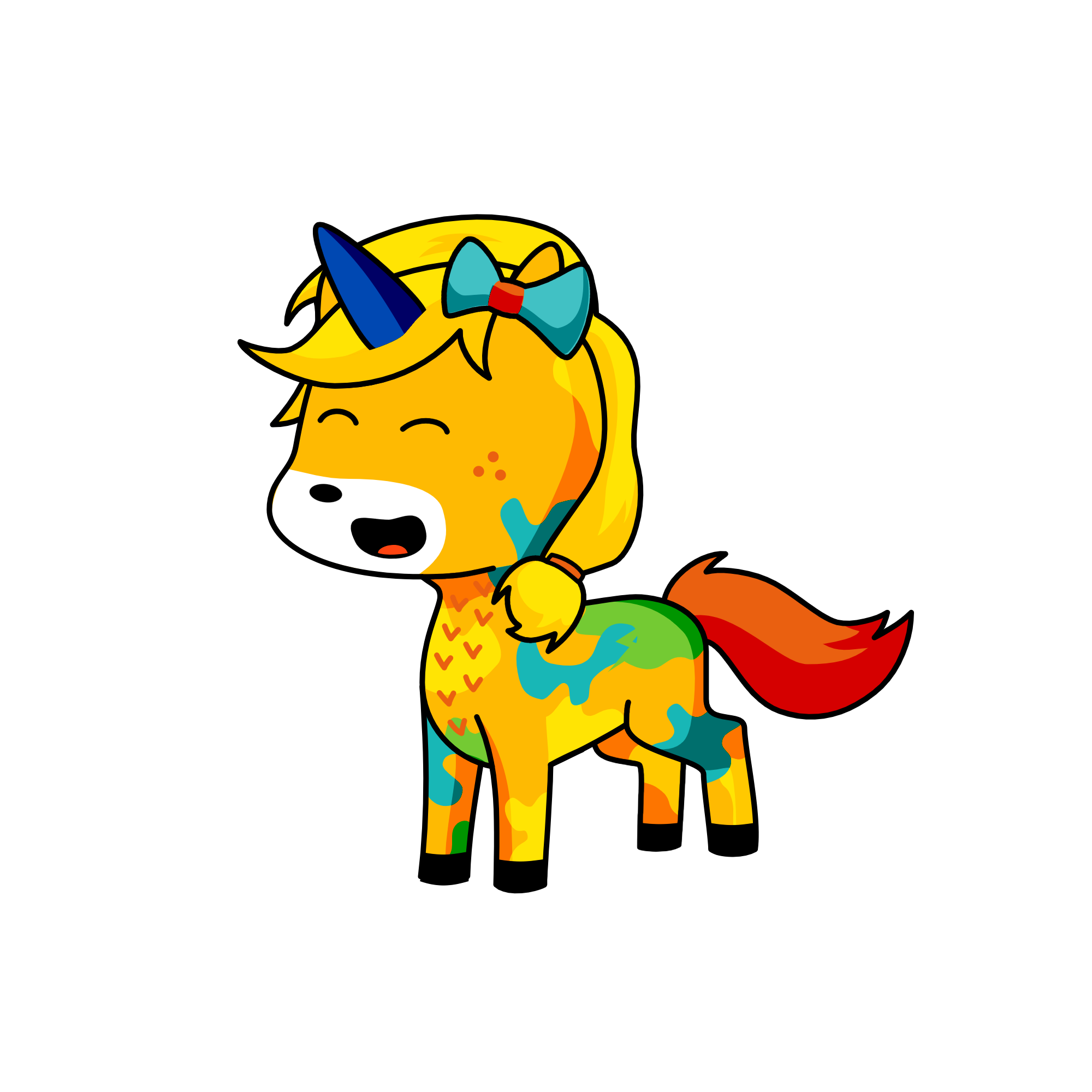 Ghghbhbh, the unicorn