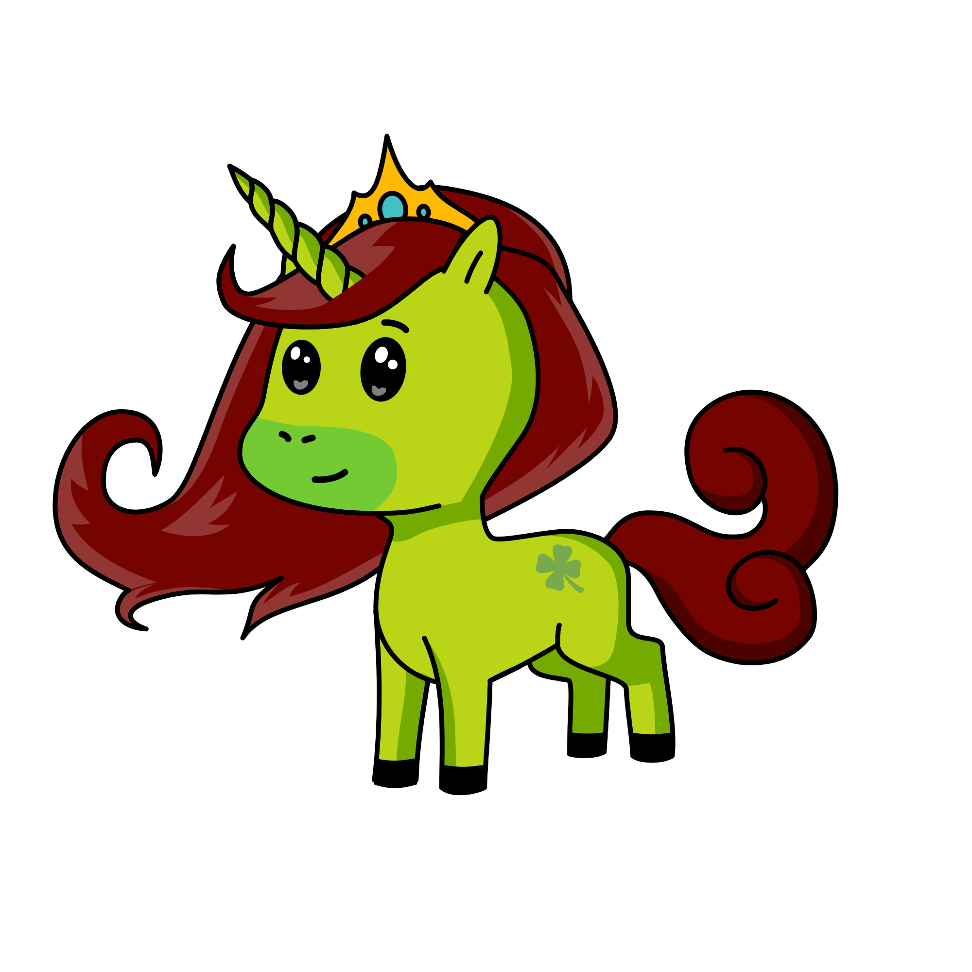 Memories of the past , the unicorn