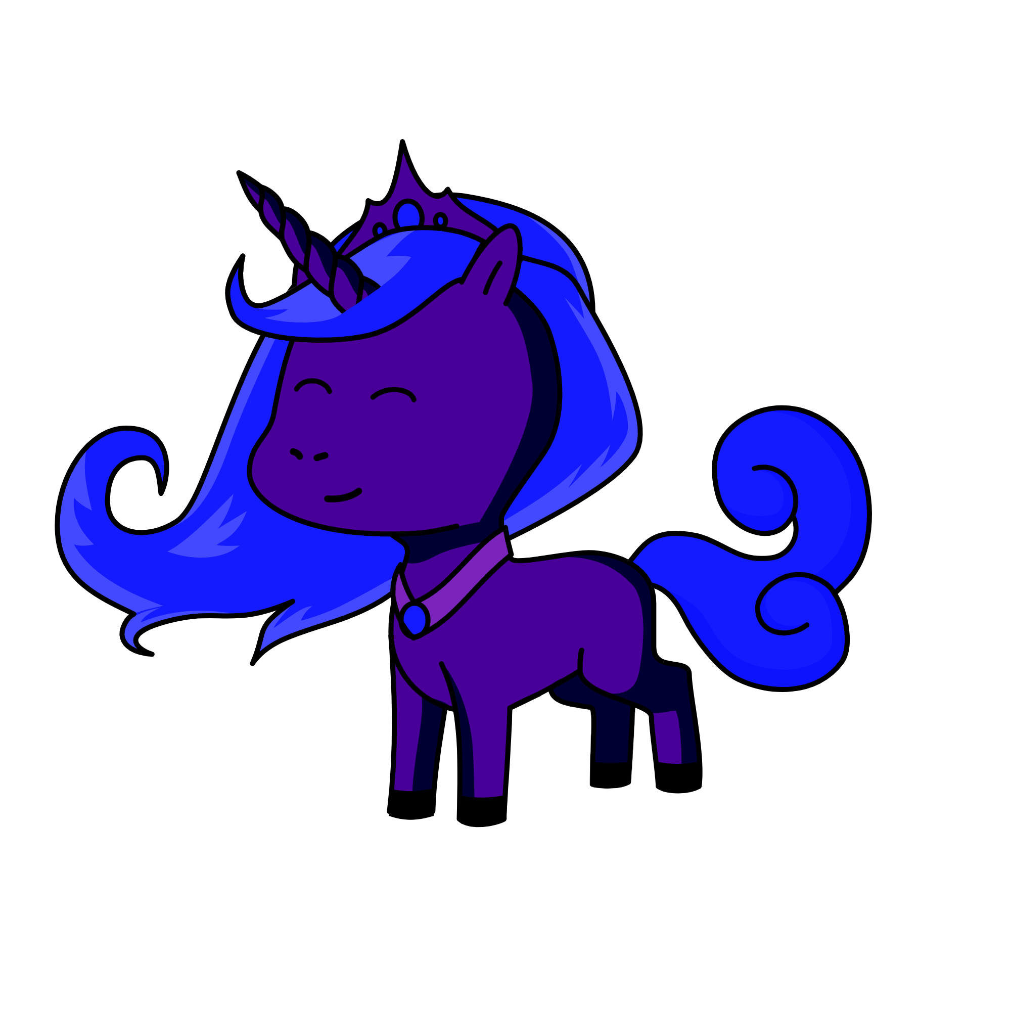 Luna, the unicorn