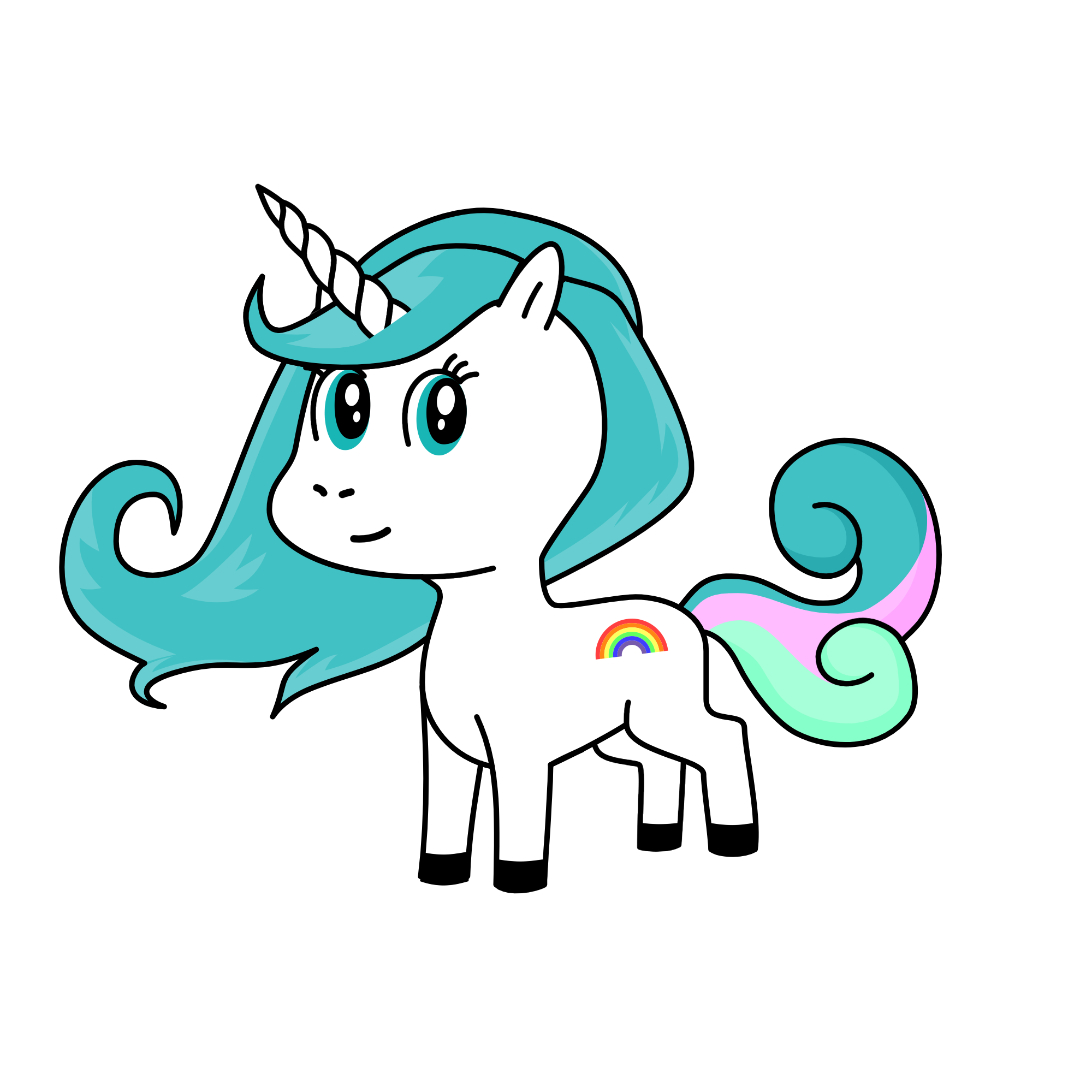 Celestia, the unicorn