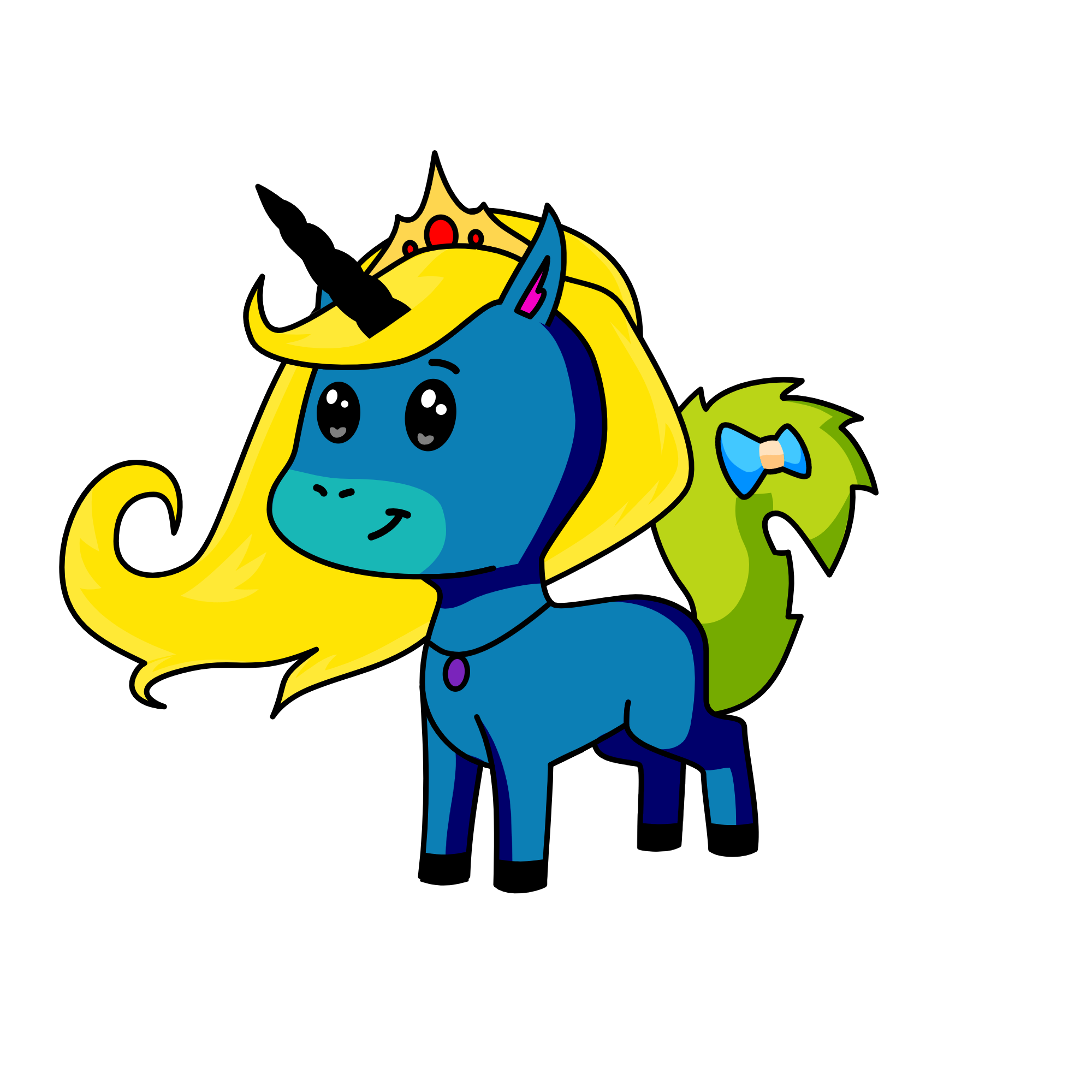 moon, the unicorn