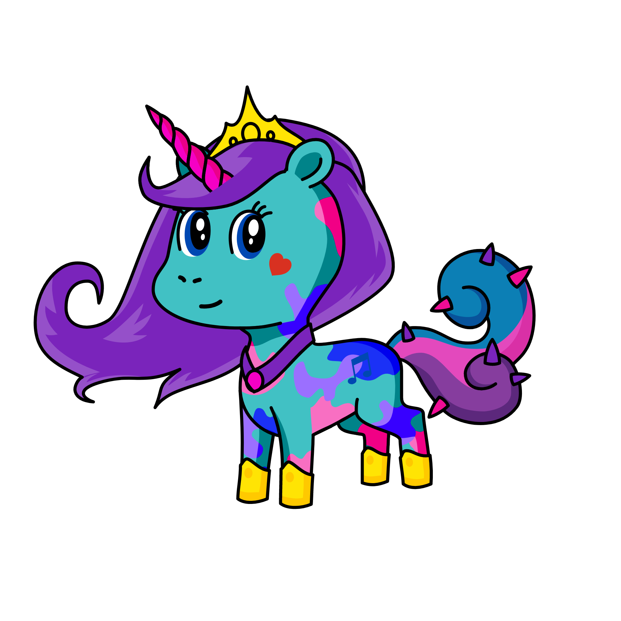 aoi, the unicorn