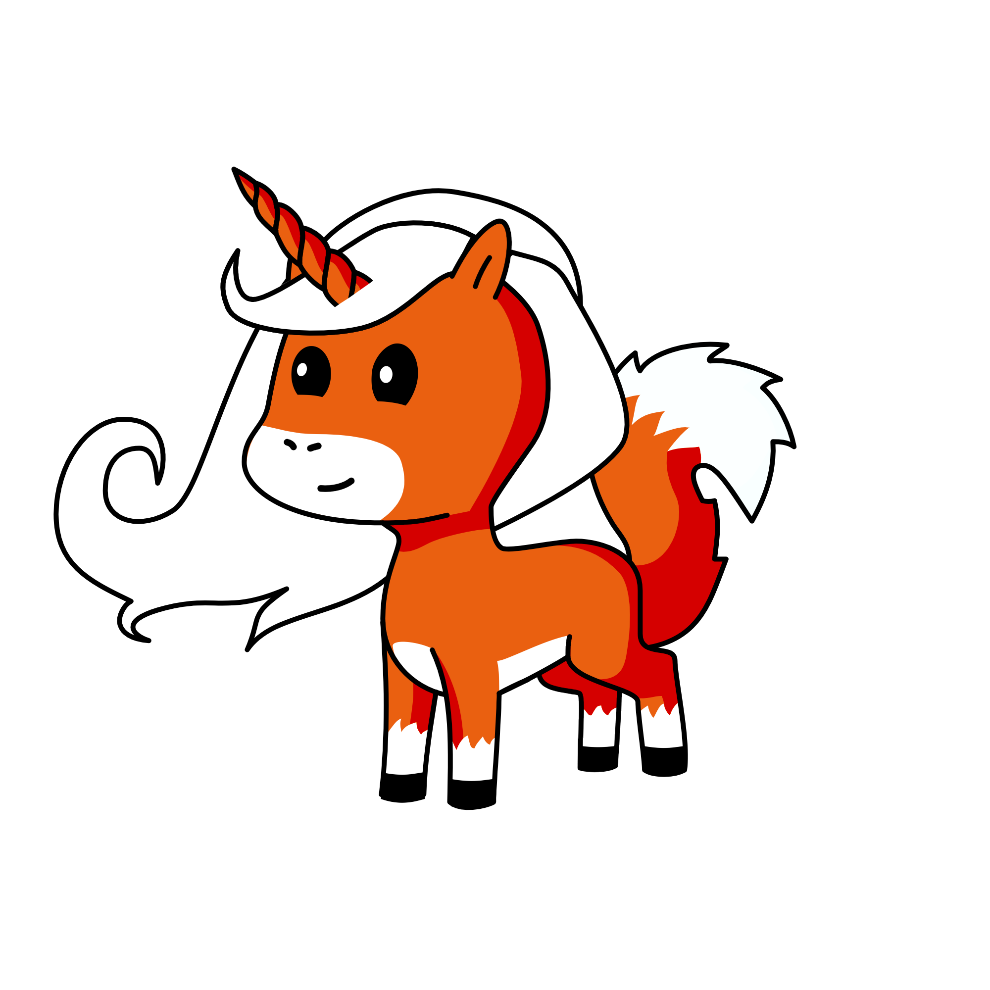 Princess 🦊, the unicorn