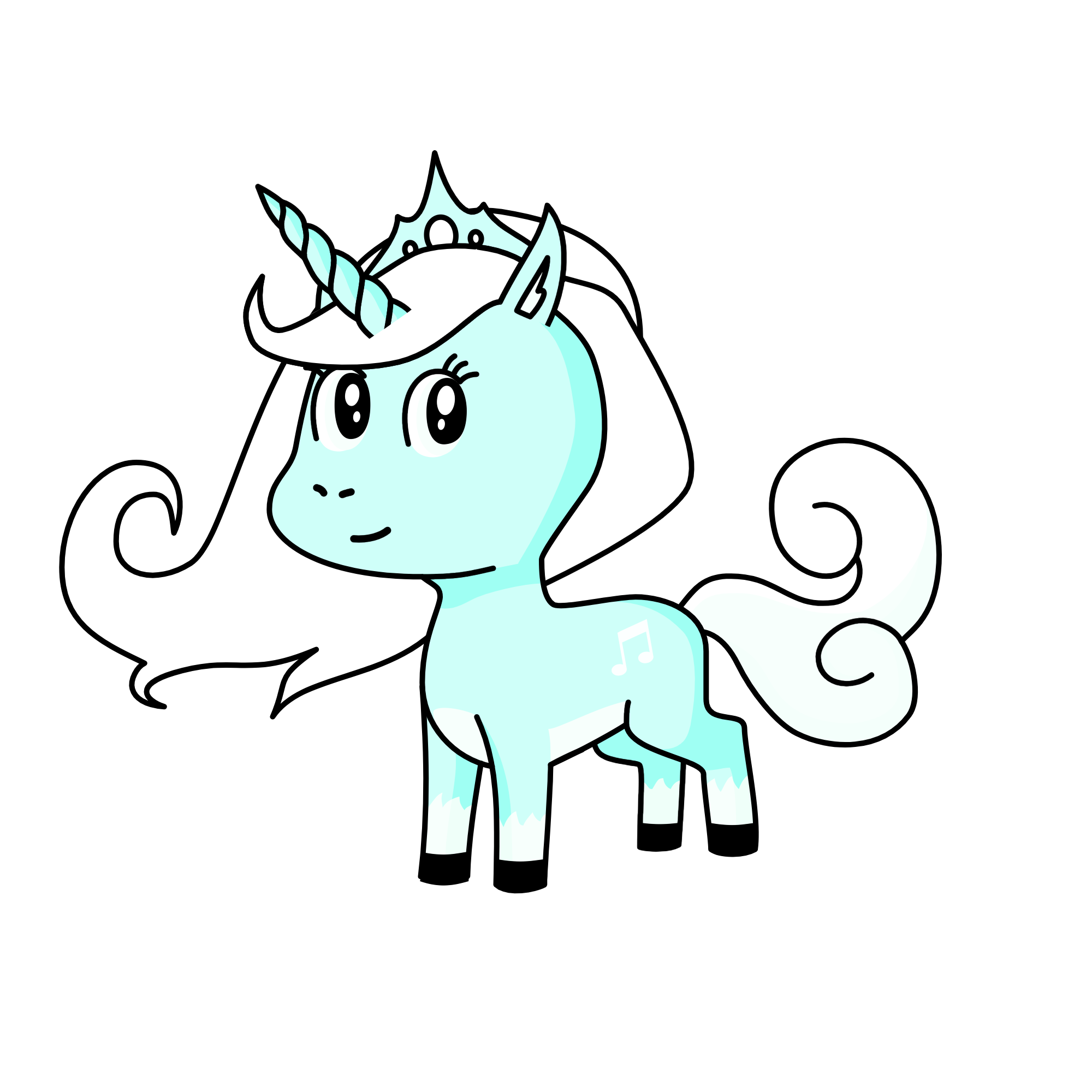 Wolfey 🐺, the unicorn