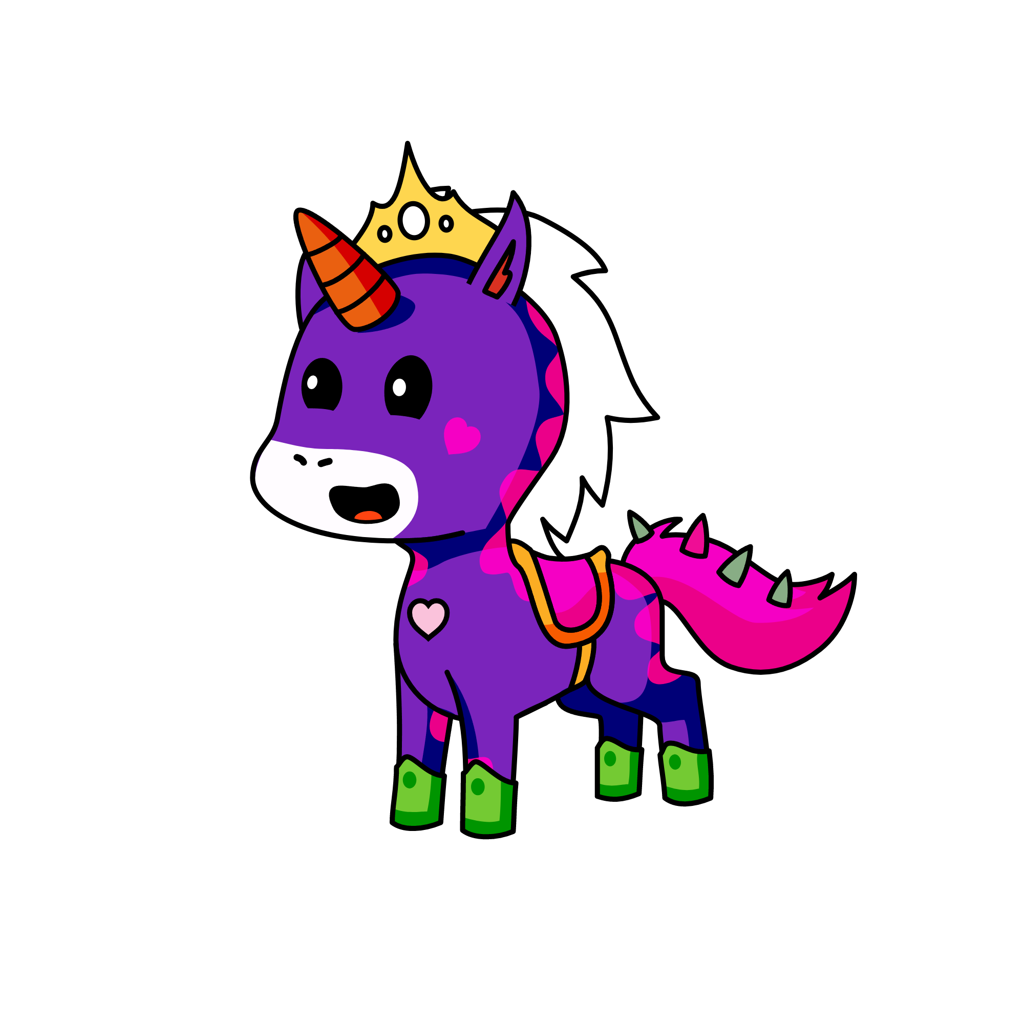 Ahaj, the unicorn
