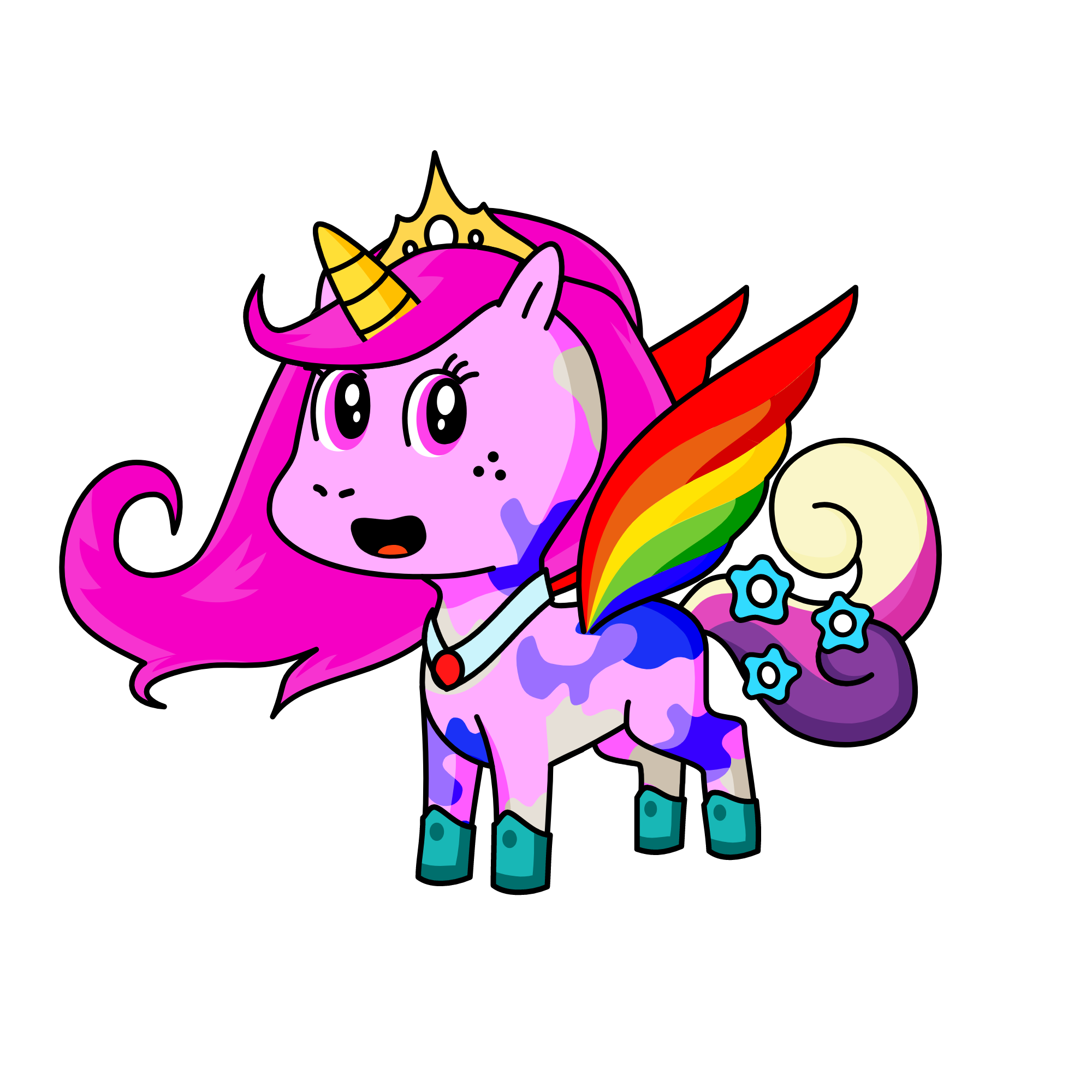 rainbow high, the unicorn