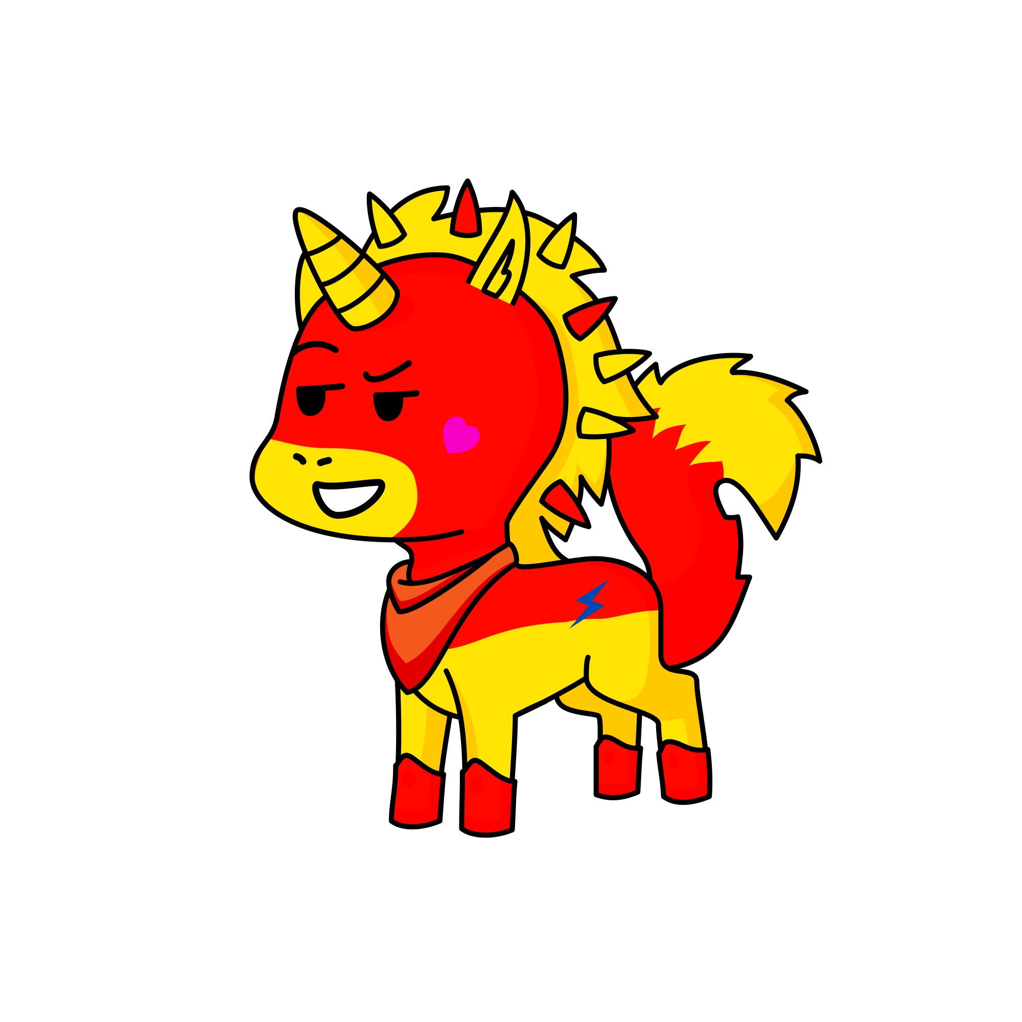 Shazam, the unicorn