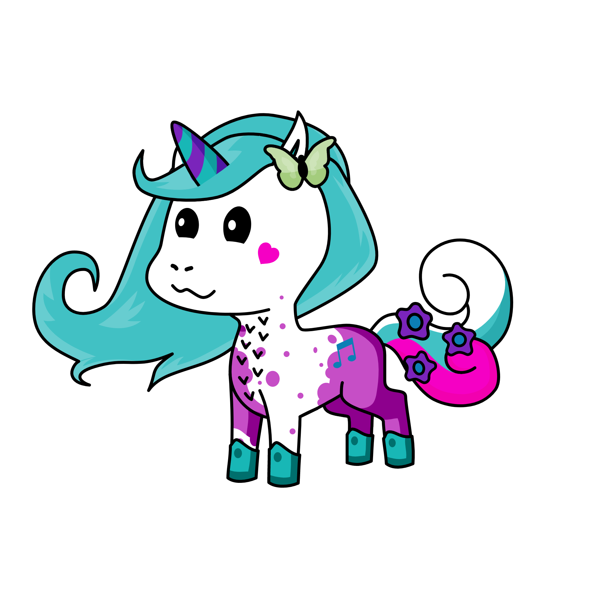 butterflyer, the unicorn