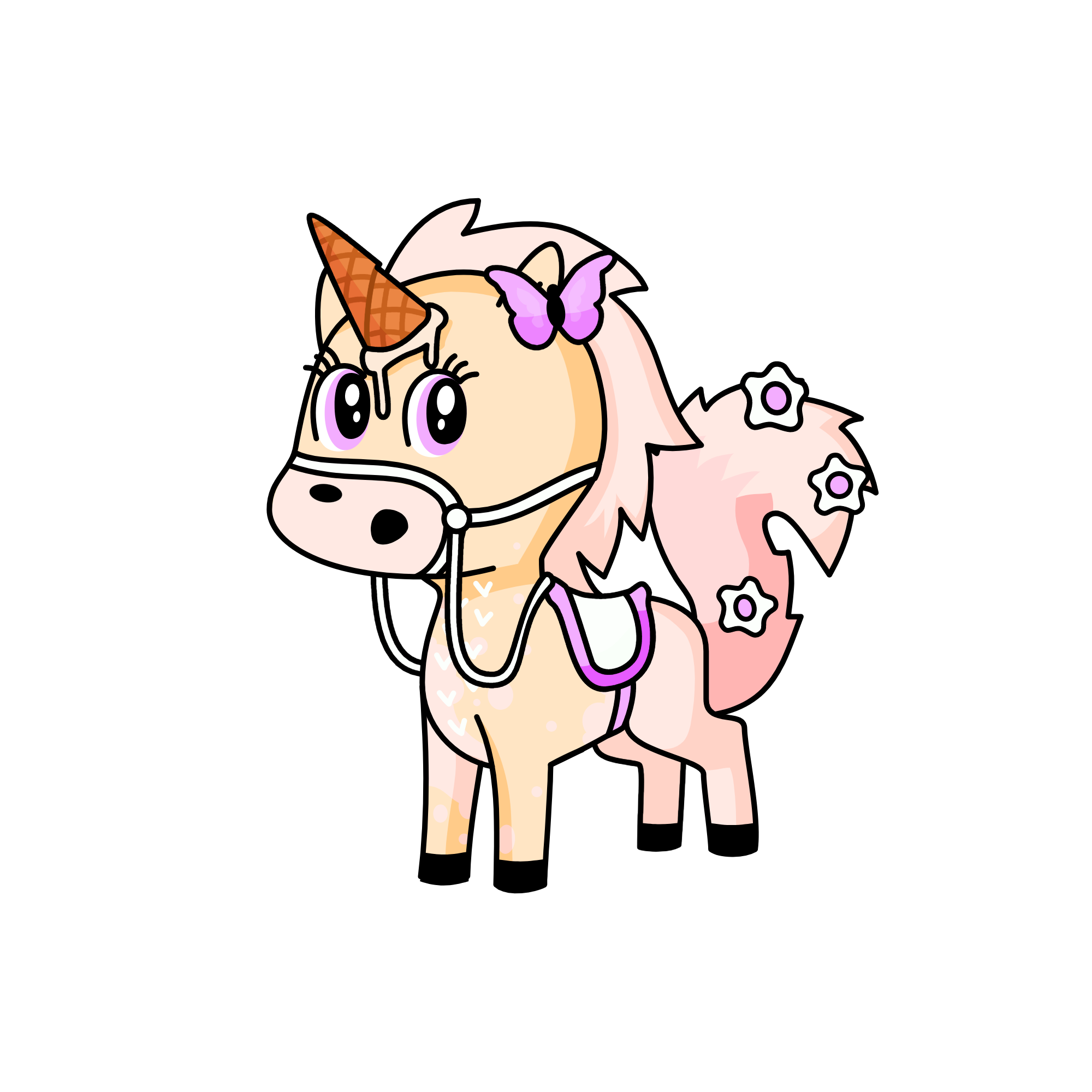 Milky, the unicorn