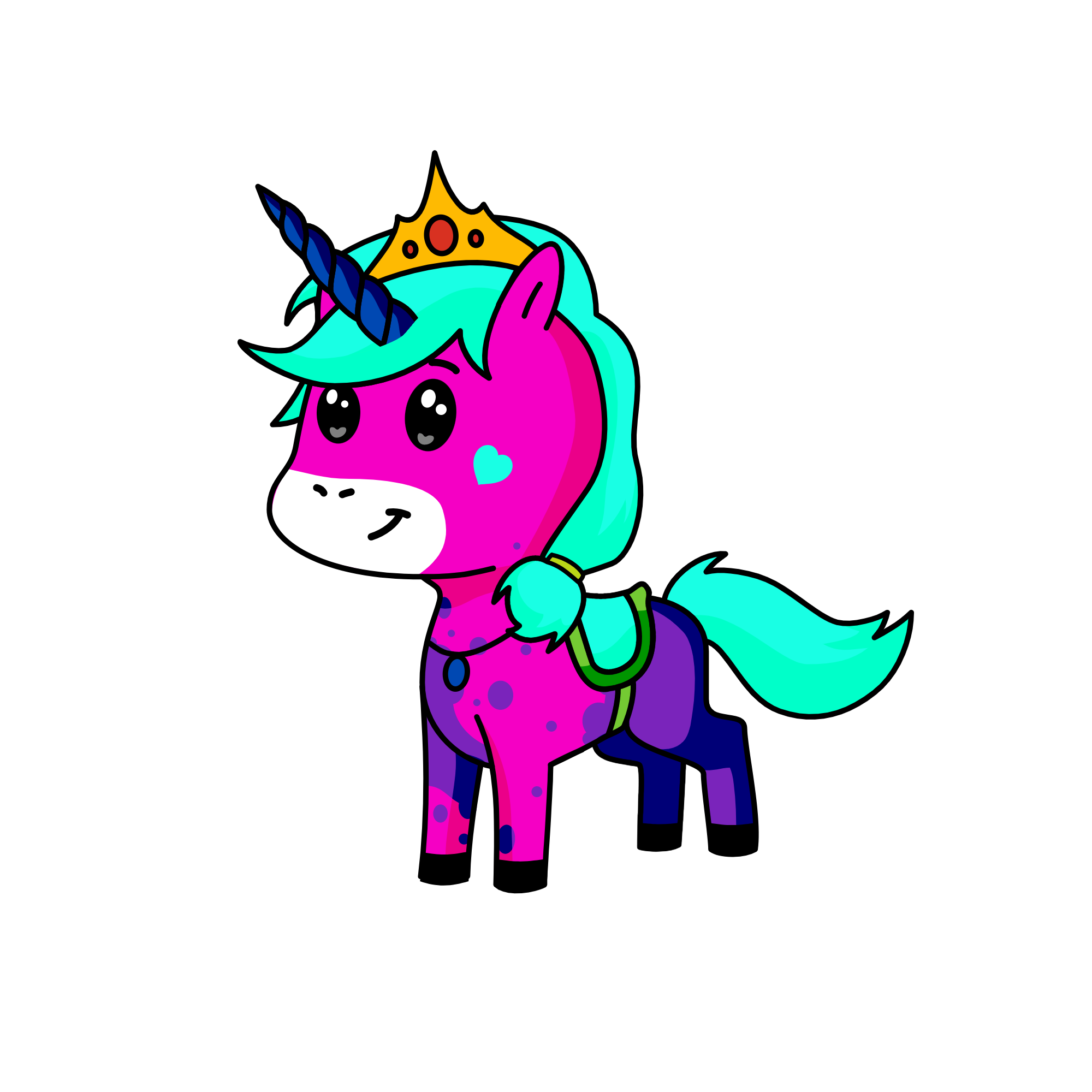 Sparkle, the unicorn
