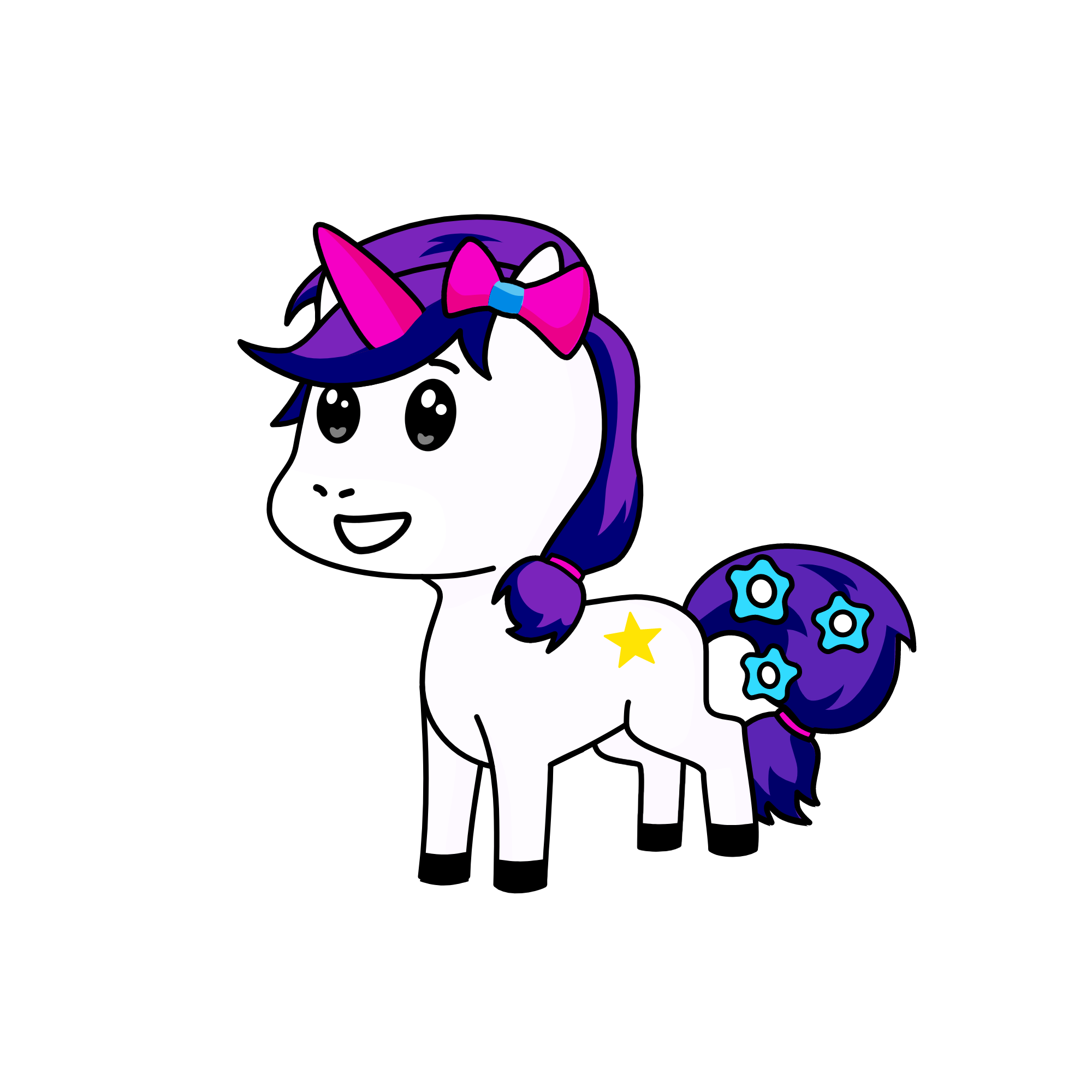 lily:), the unicorn