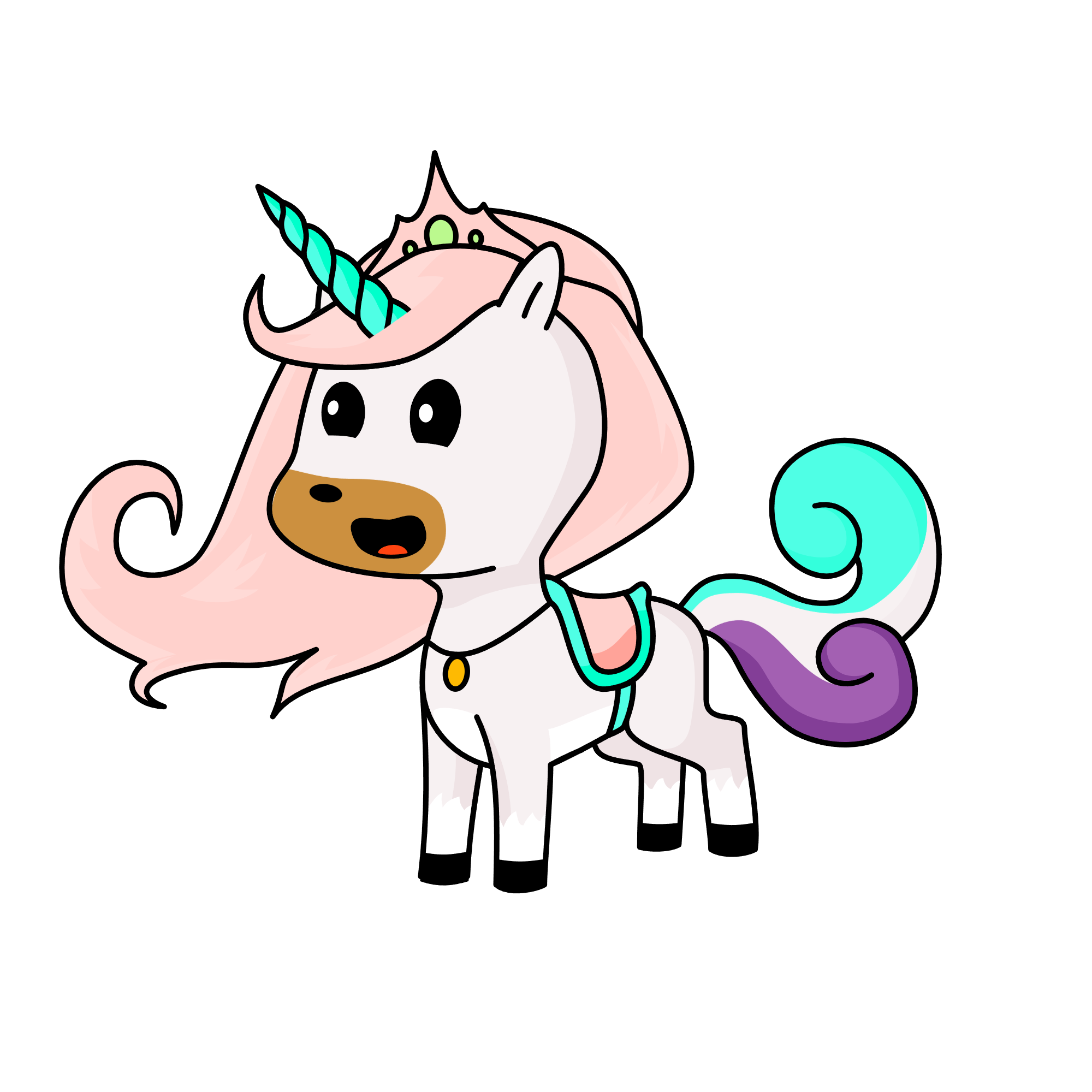 Snowy, the unicorn