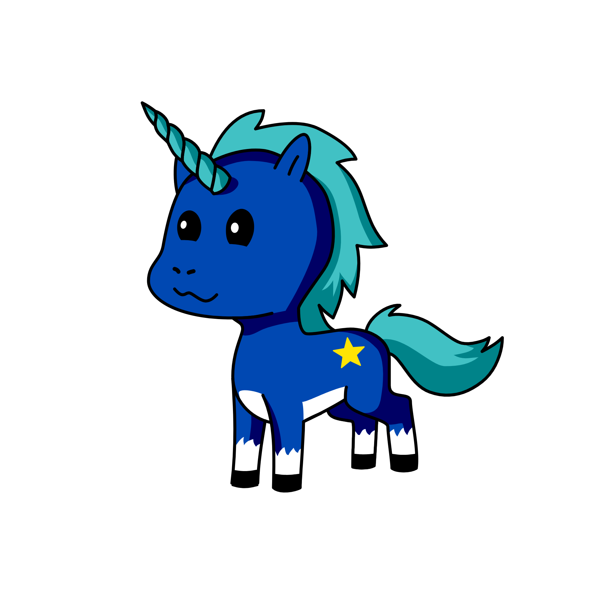 Starbright, the unicorn