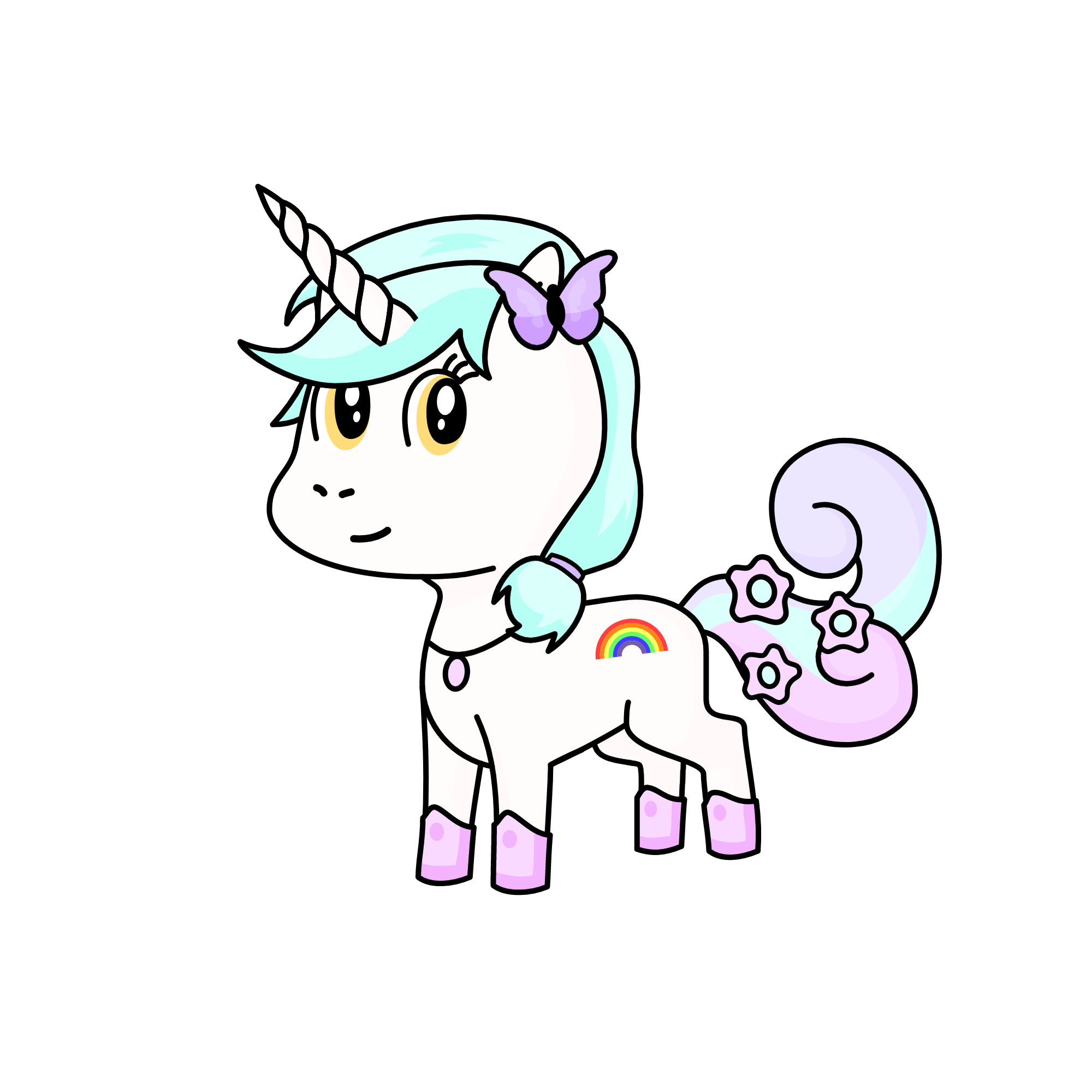 Diamond, the unicorn