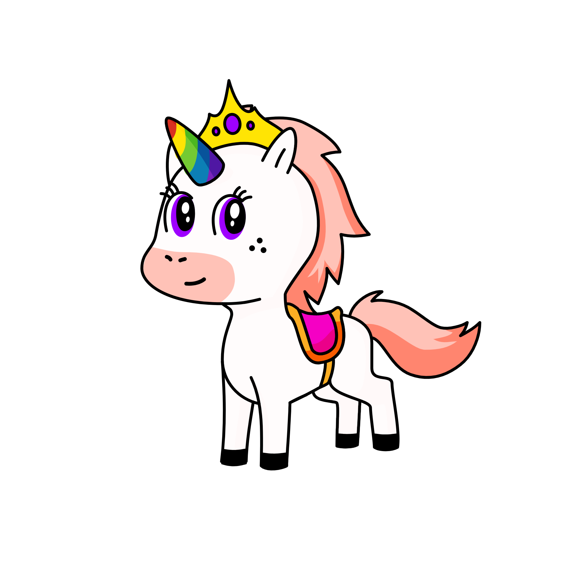 Diamond, the unicorn