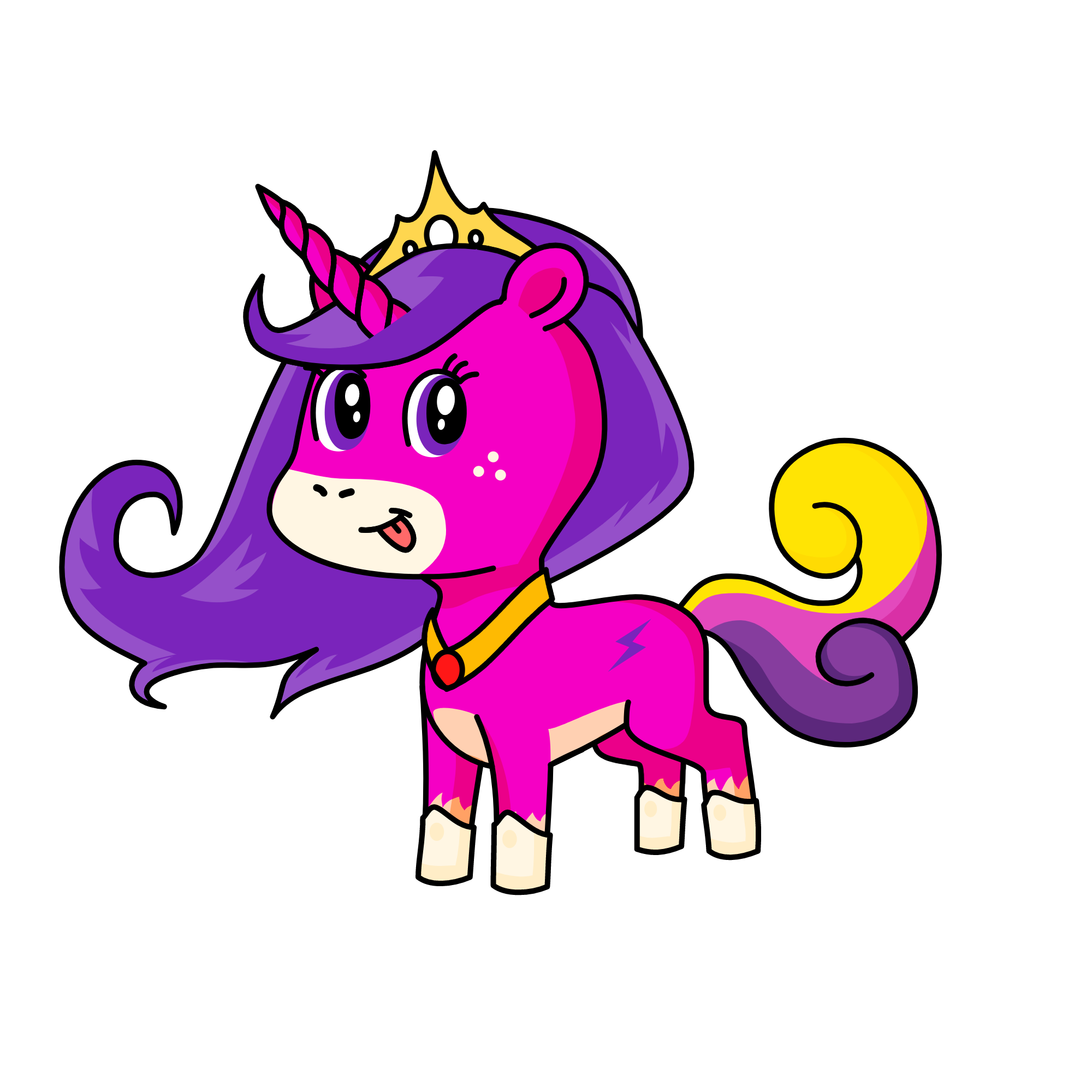 Princess Savior, the unicorn