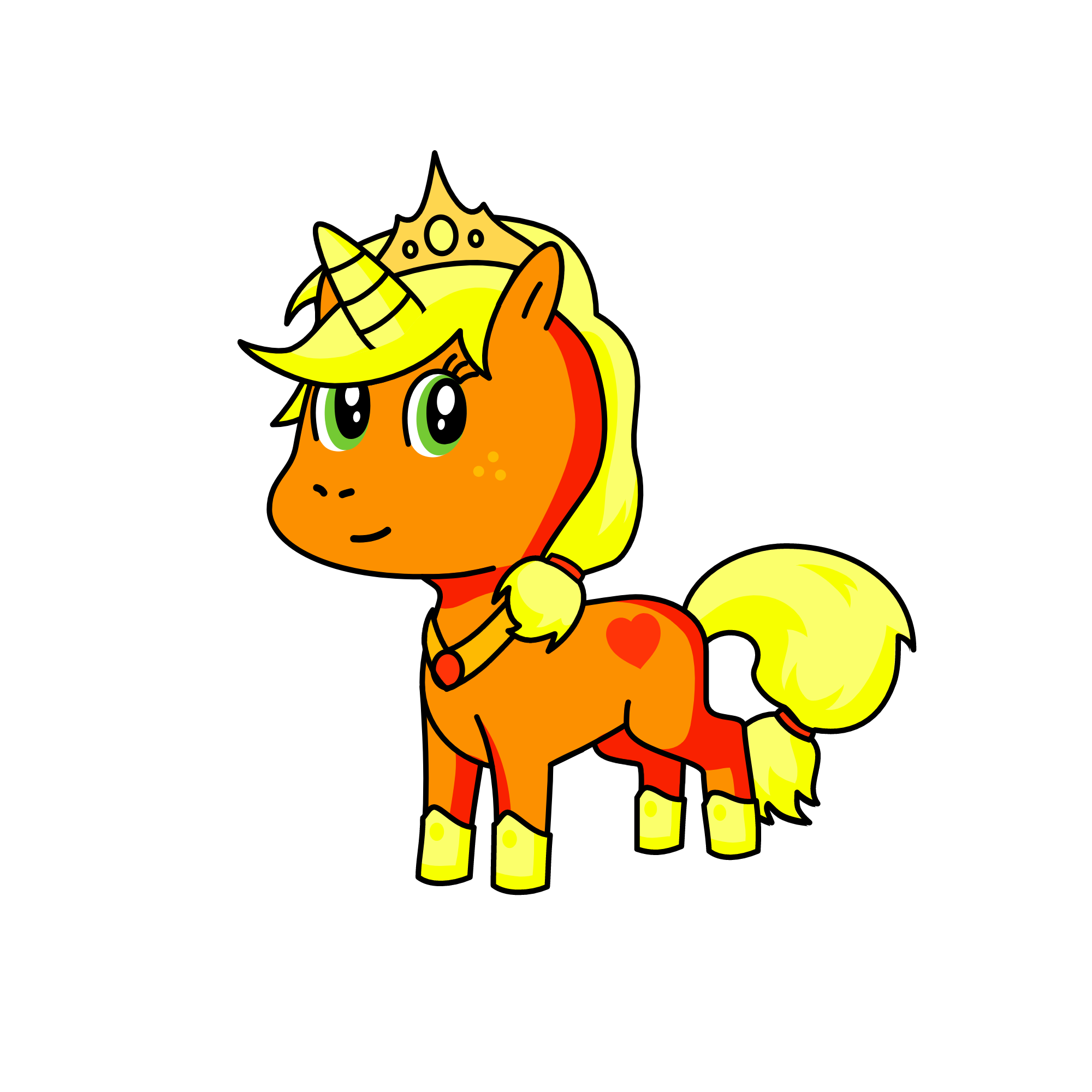 Princess Heartjack, the unicorn