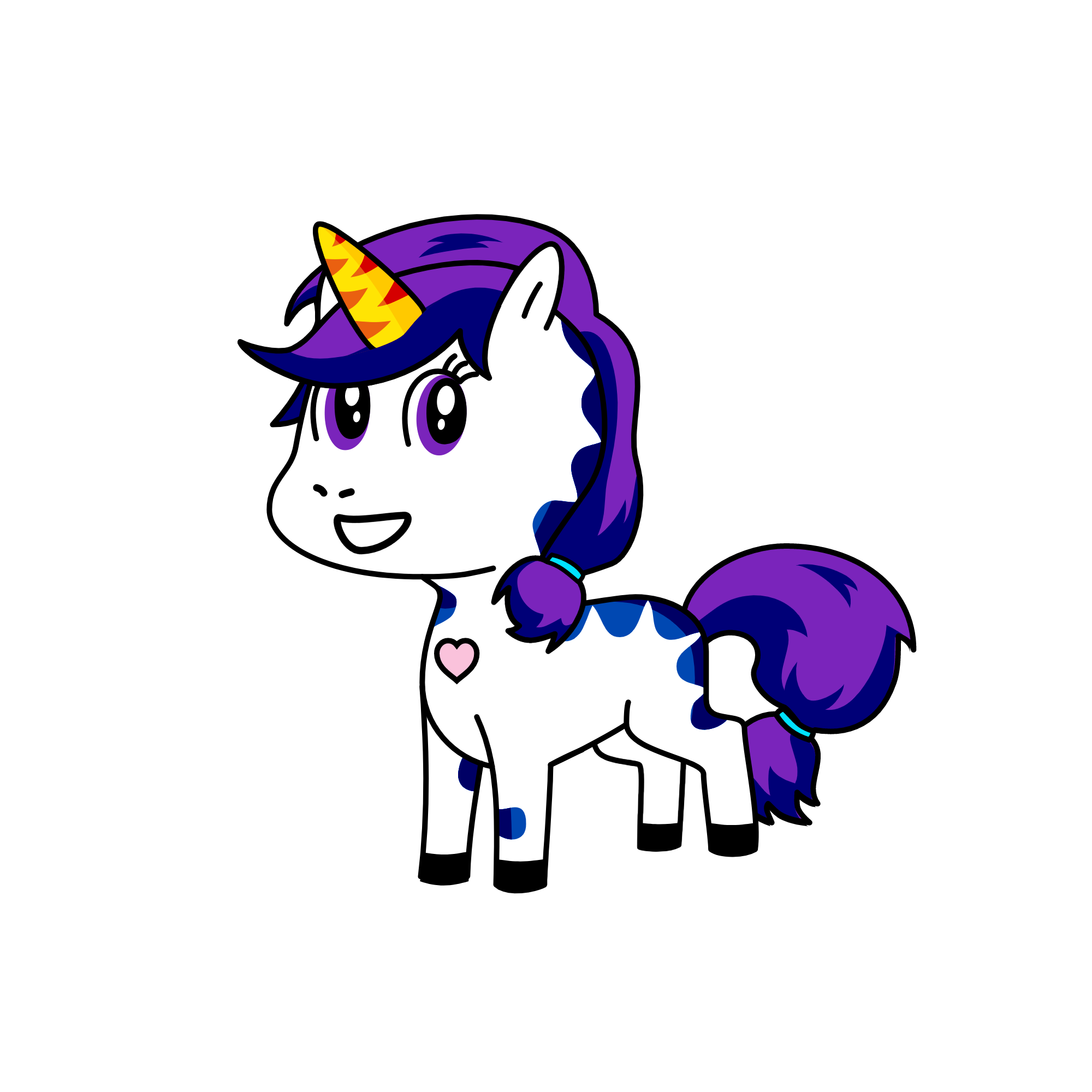 cherryblossum, the unicorn