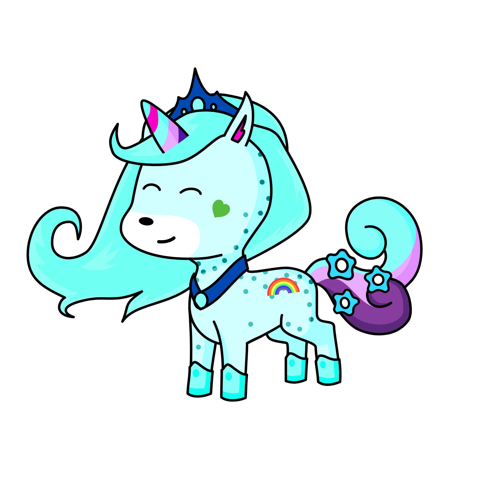 Snowflake, the unicorn