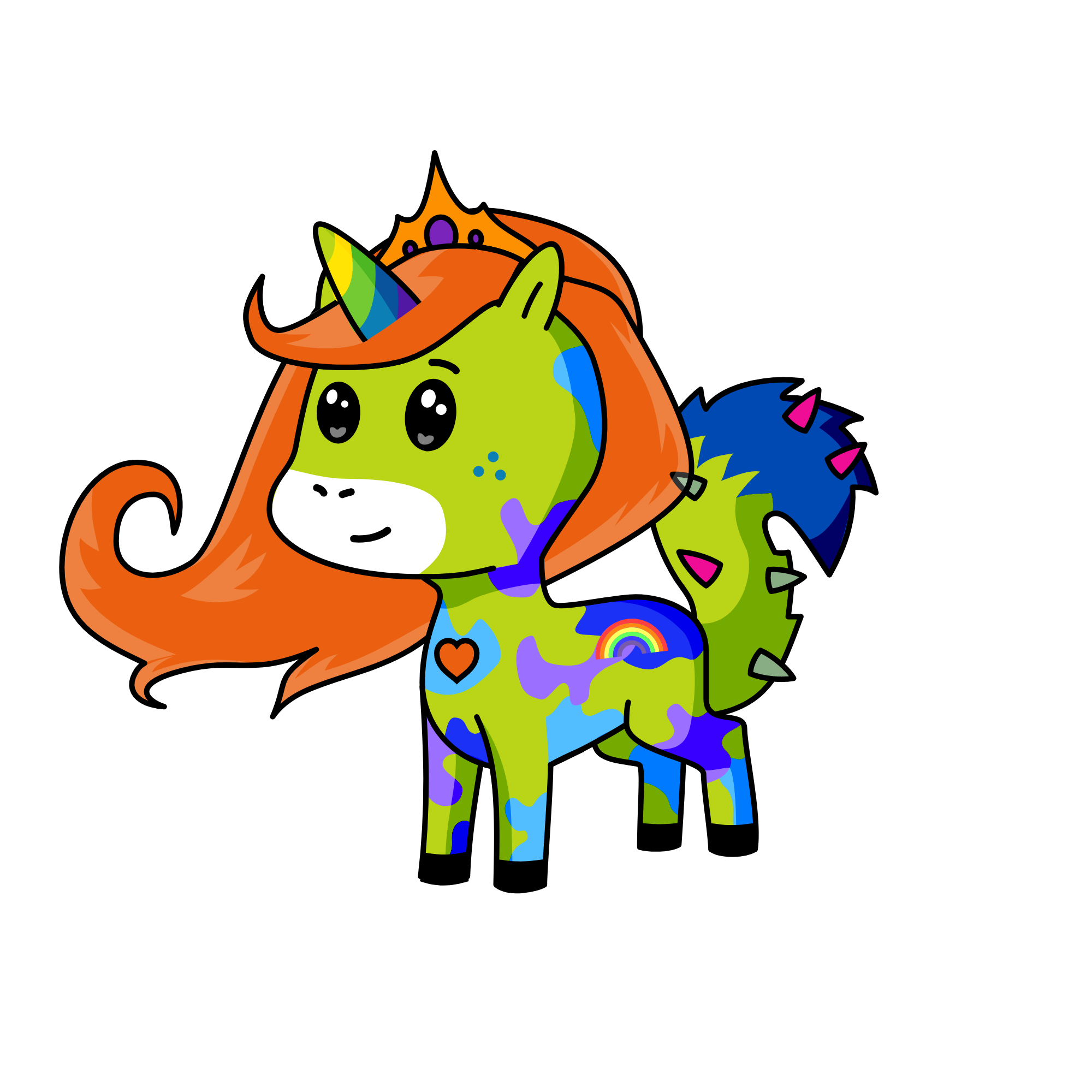 QUEEN KHARSYN, the unicorn