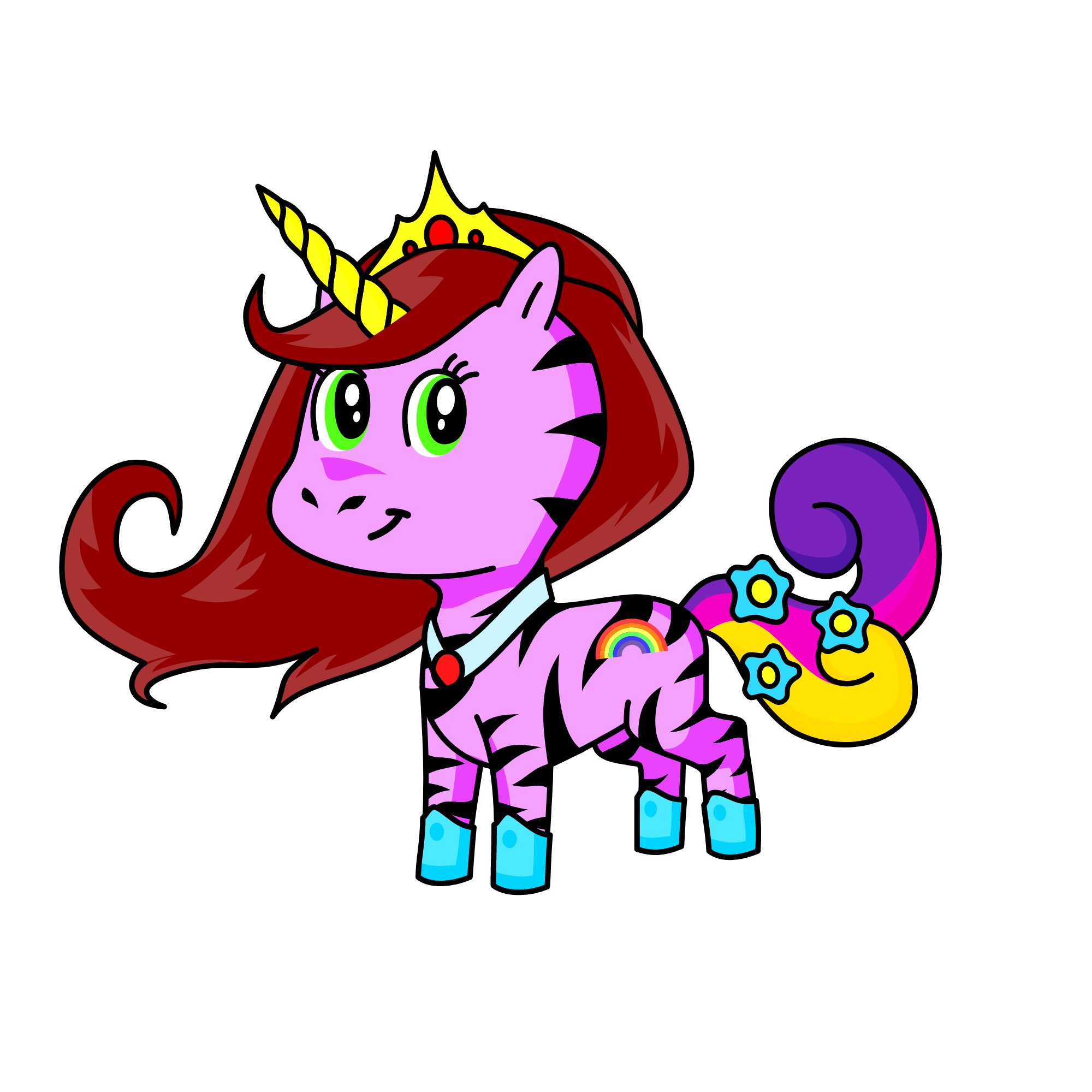 Princesa Miltrett., the unicorn
