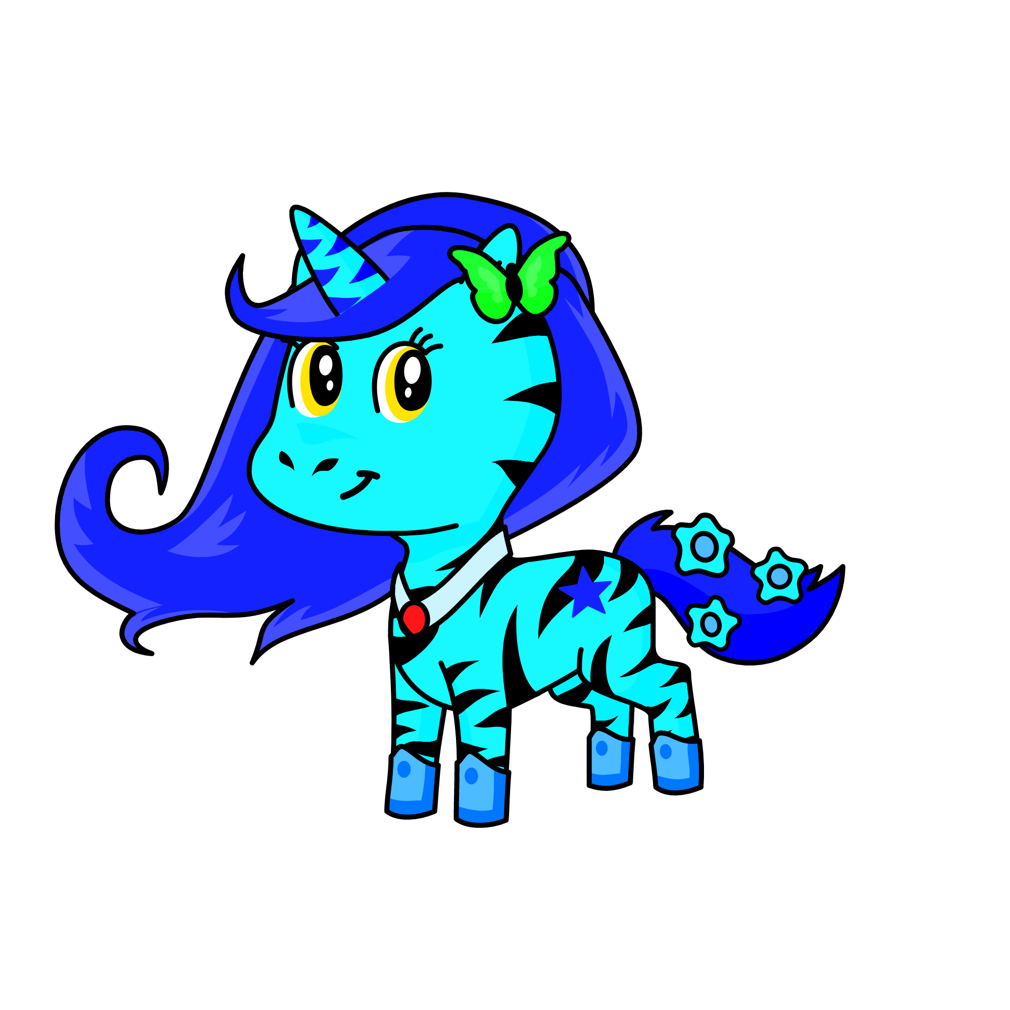 Neve, the unicorn