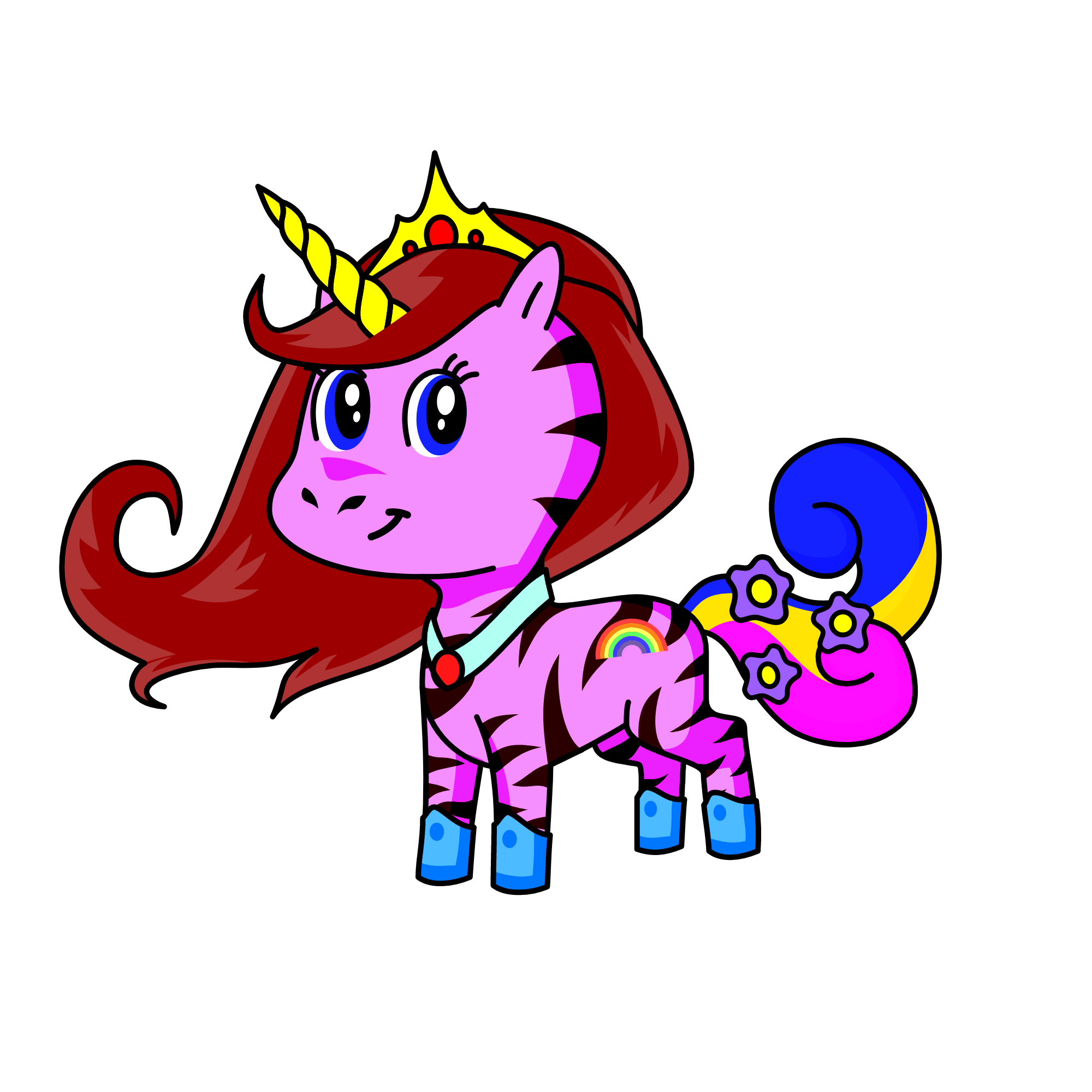 Rainha Clarabela., the unicorn