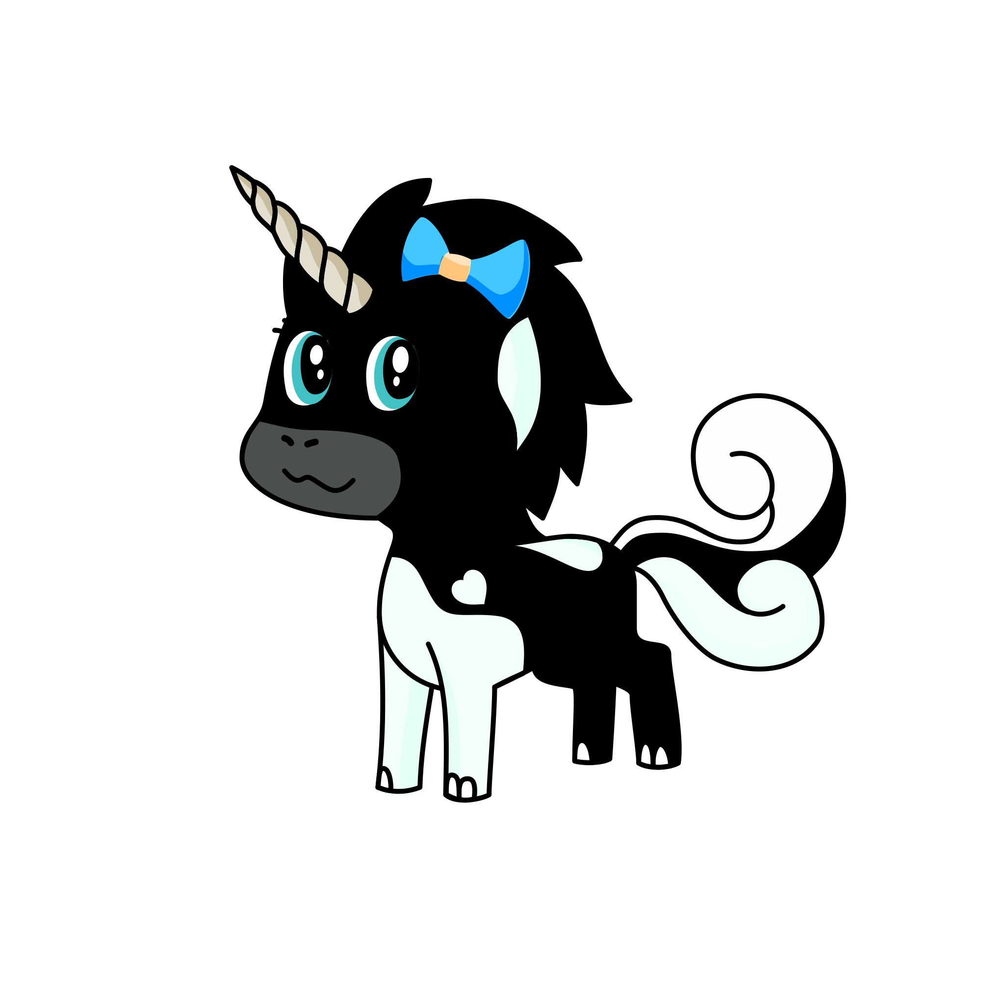 Francis da horse, the unicorn