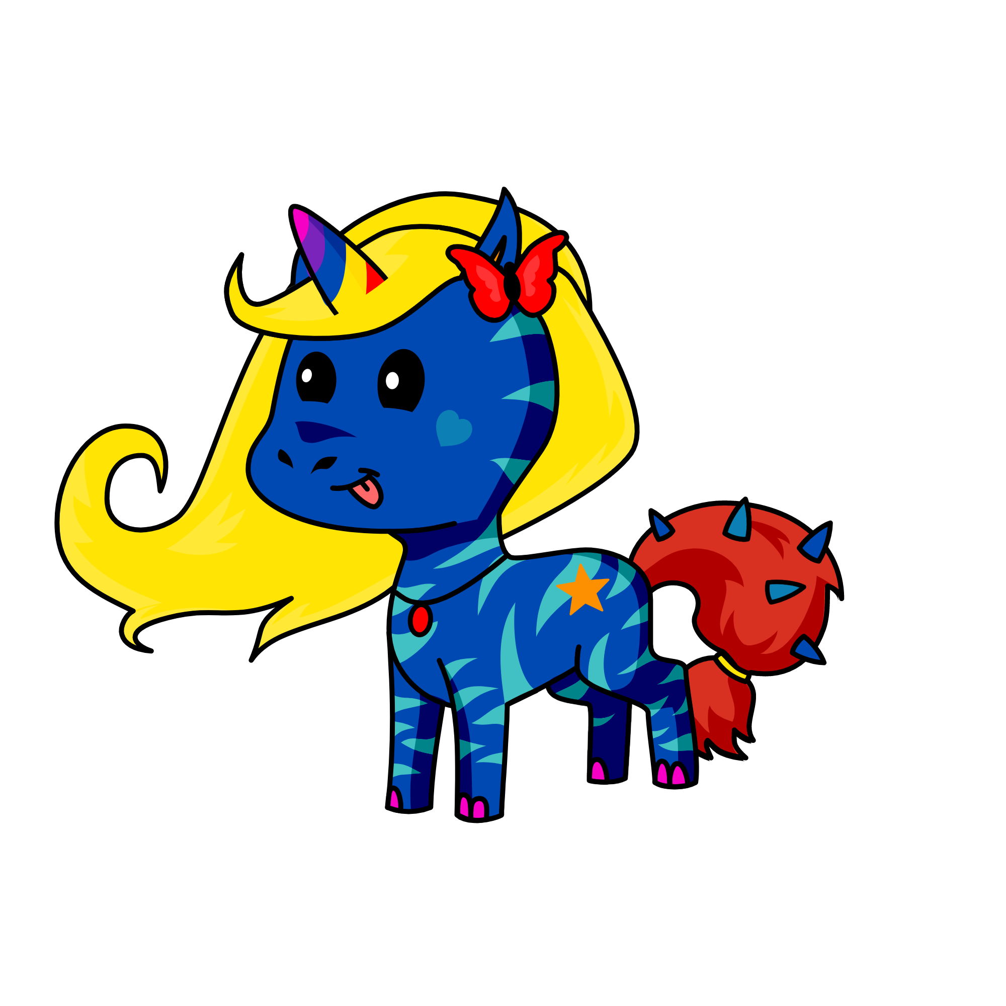 Night, the unicorn