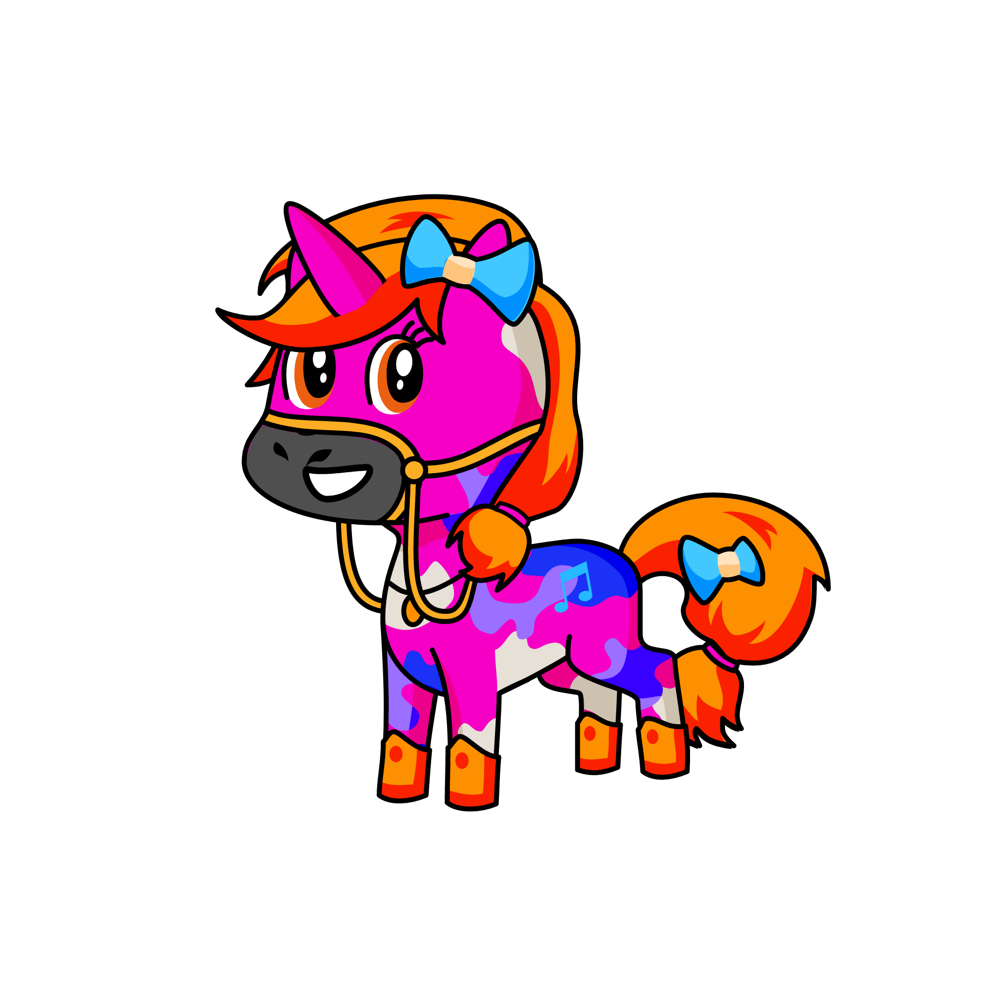 Dazzler, the unicorn