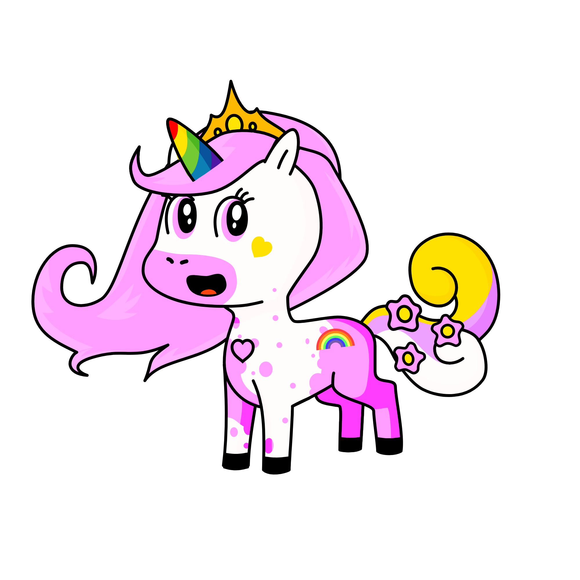 rosa, the unicorn