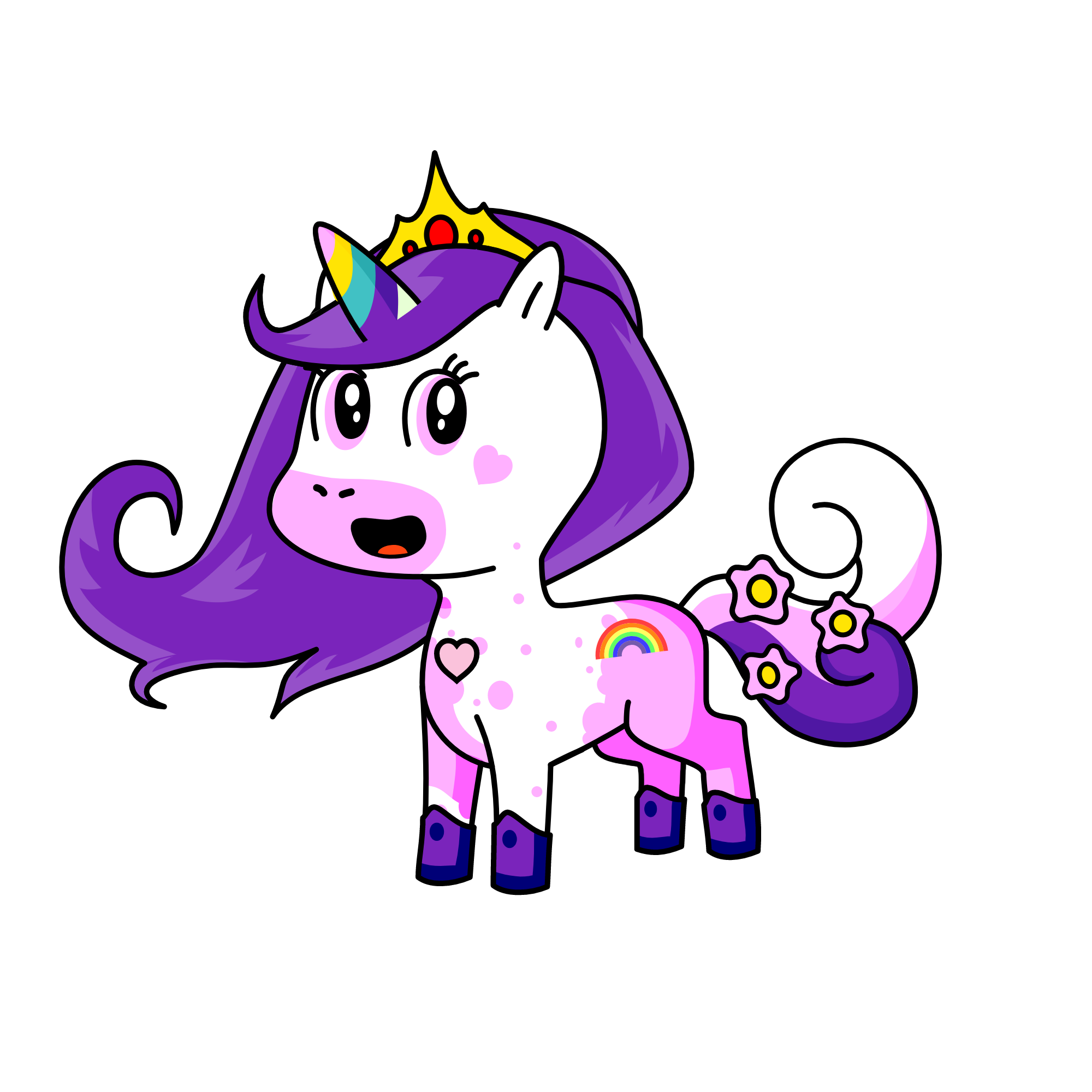 rosa, the unicorn