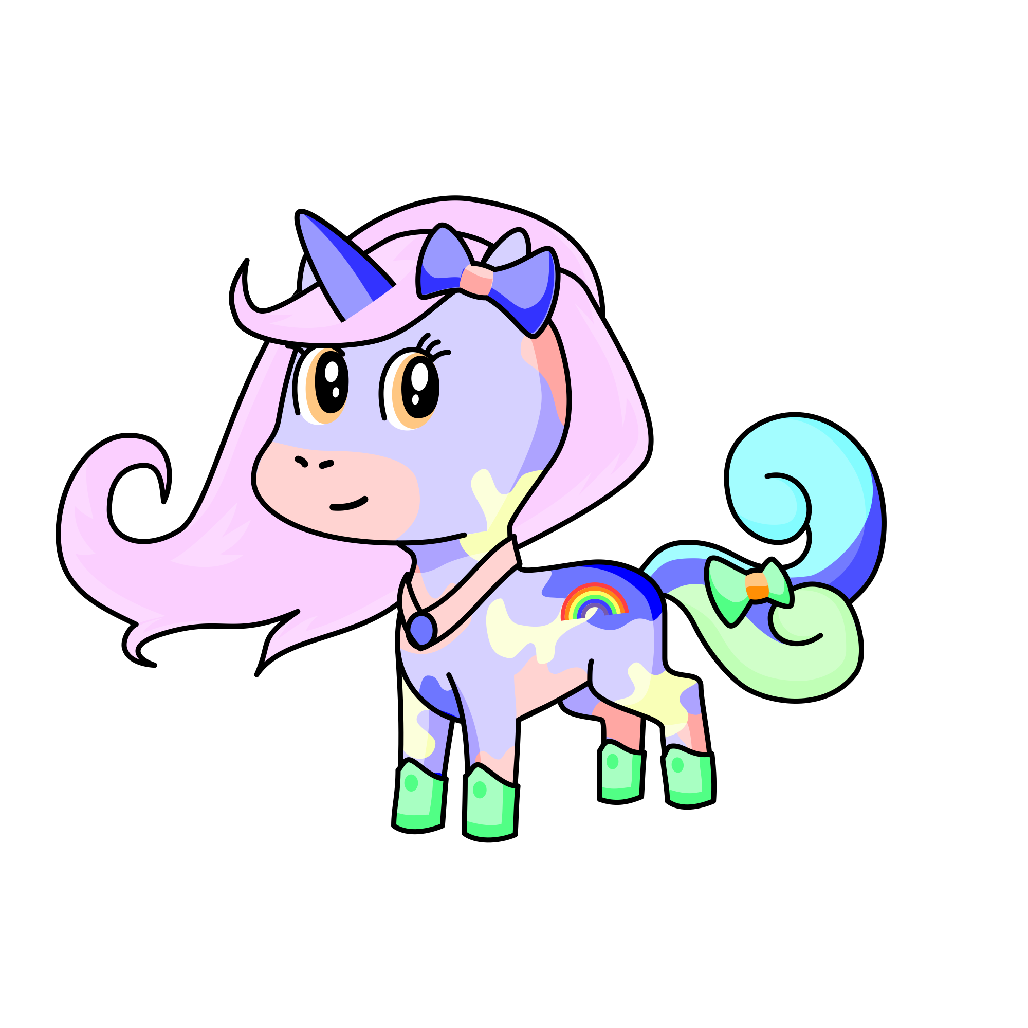 Pastella Cotton, the unicorn