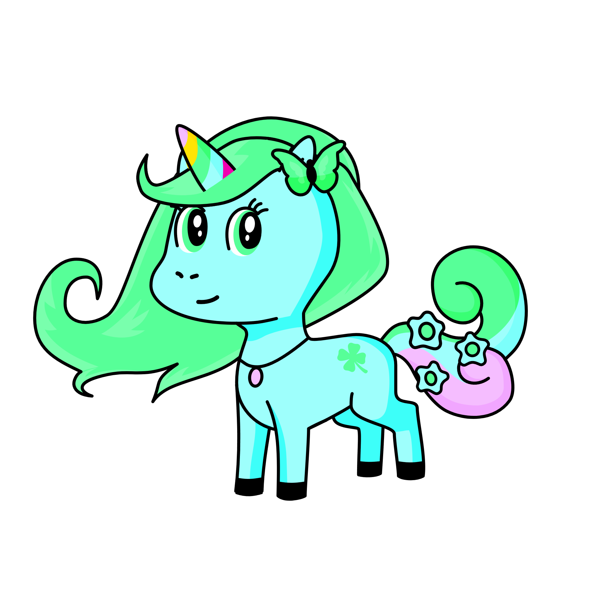 Flora, the unicorn