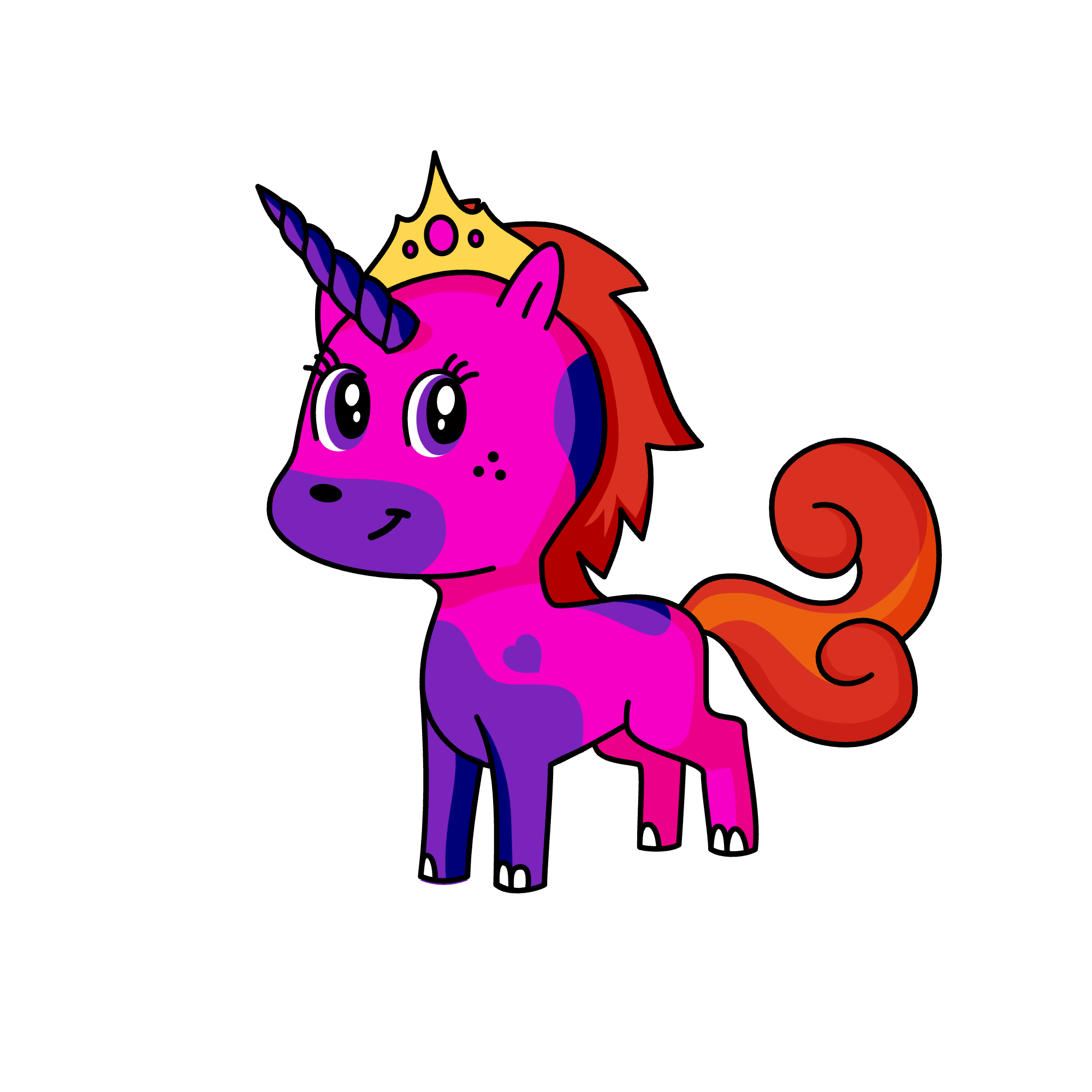 Xnowi, the unicorn
