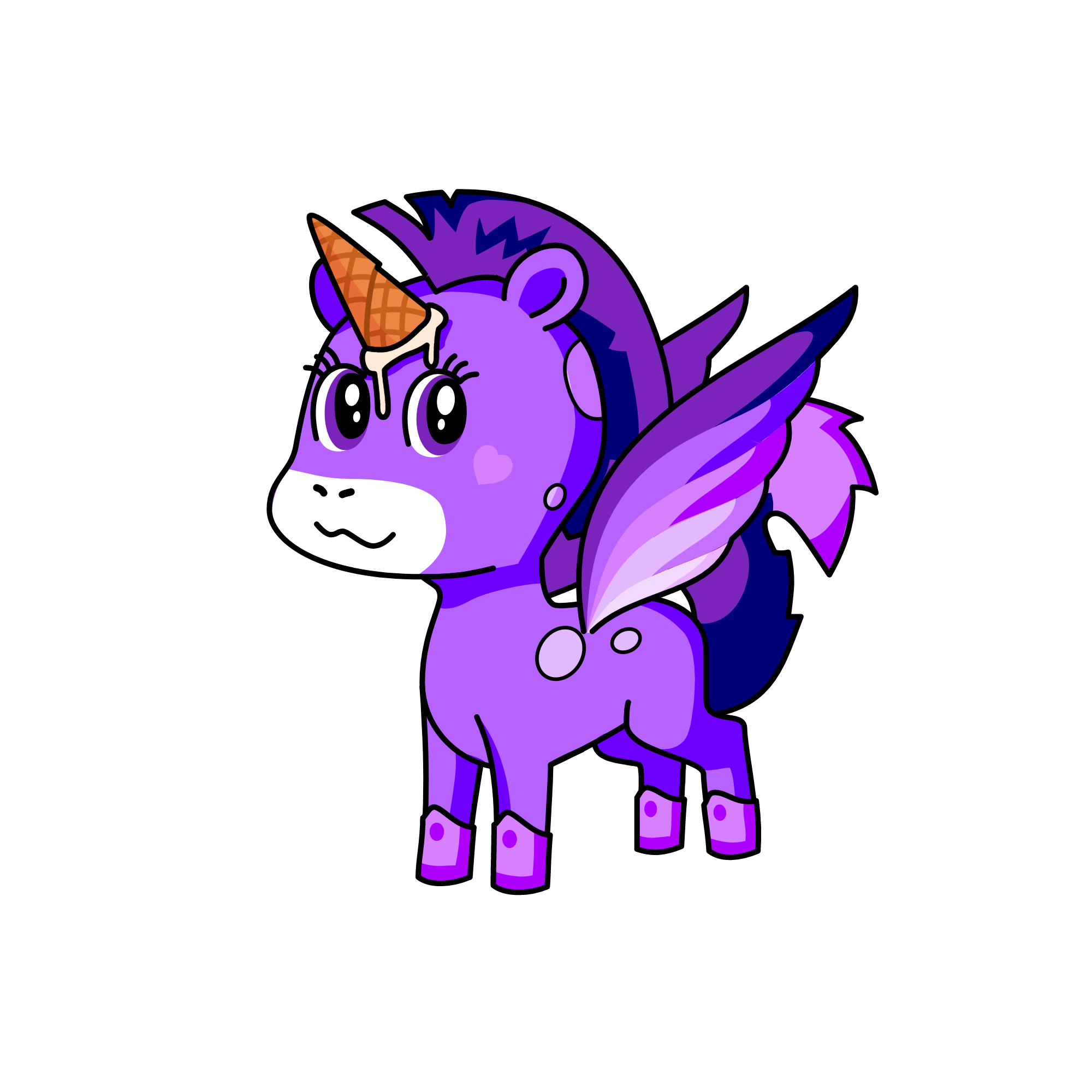 Cleste, the unicorn