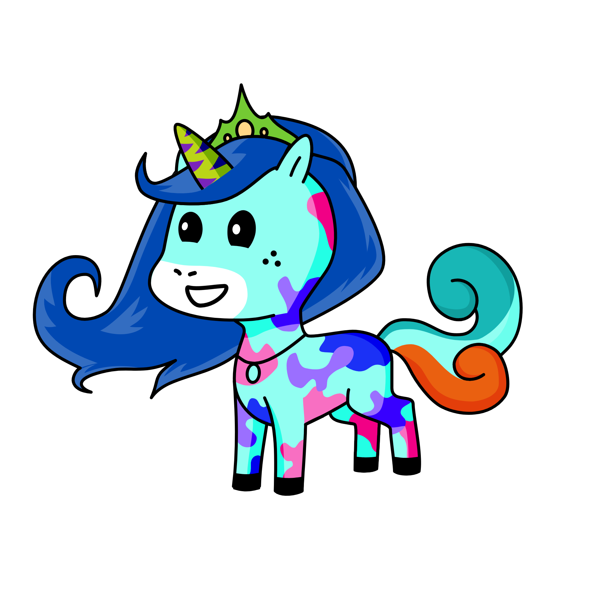 swony girl, the unicorn