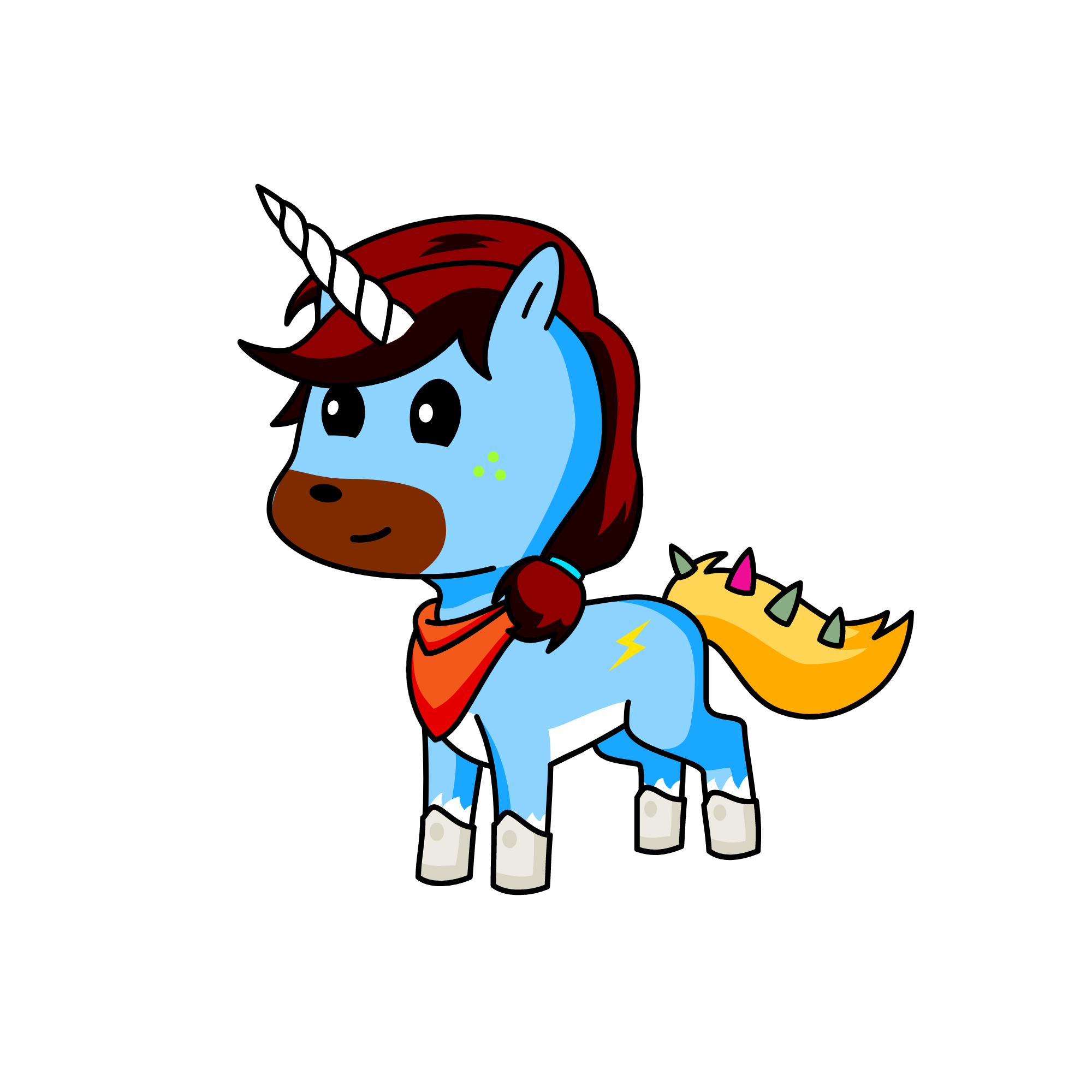 HORSE, the unicorn
