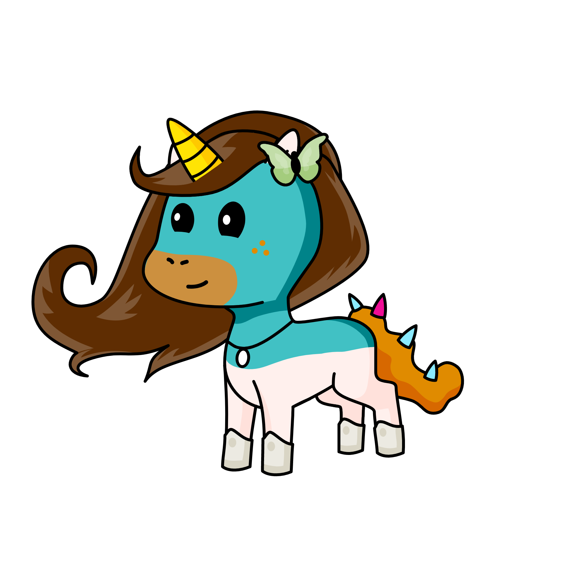 Banana, the unicorn