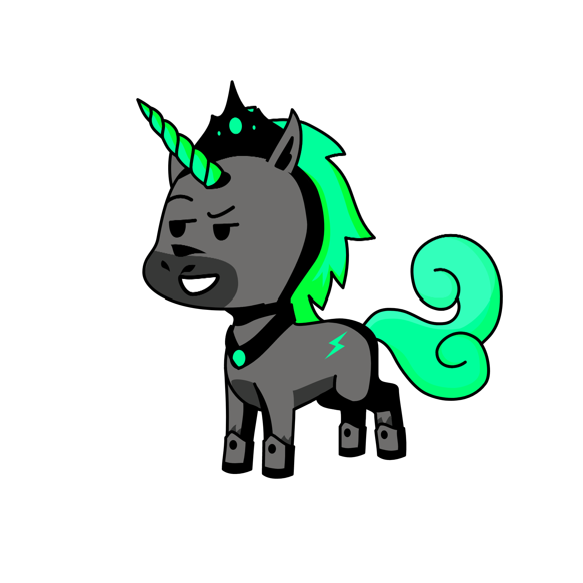 Bitskies, the unicorn