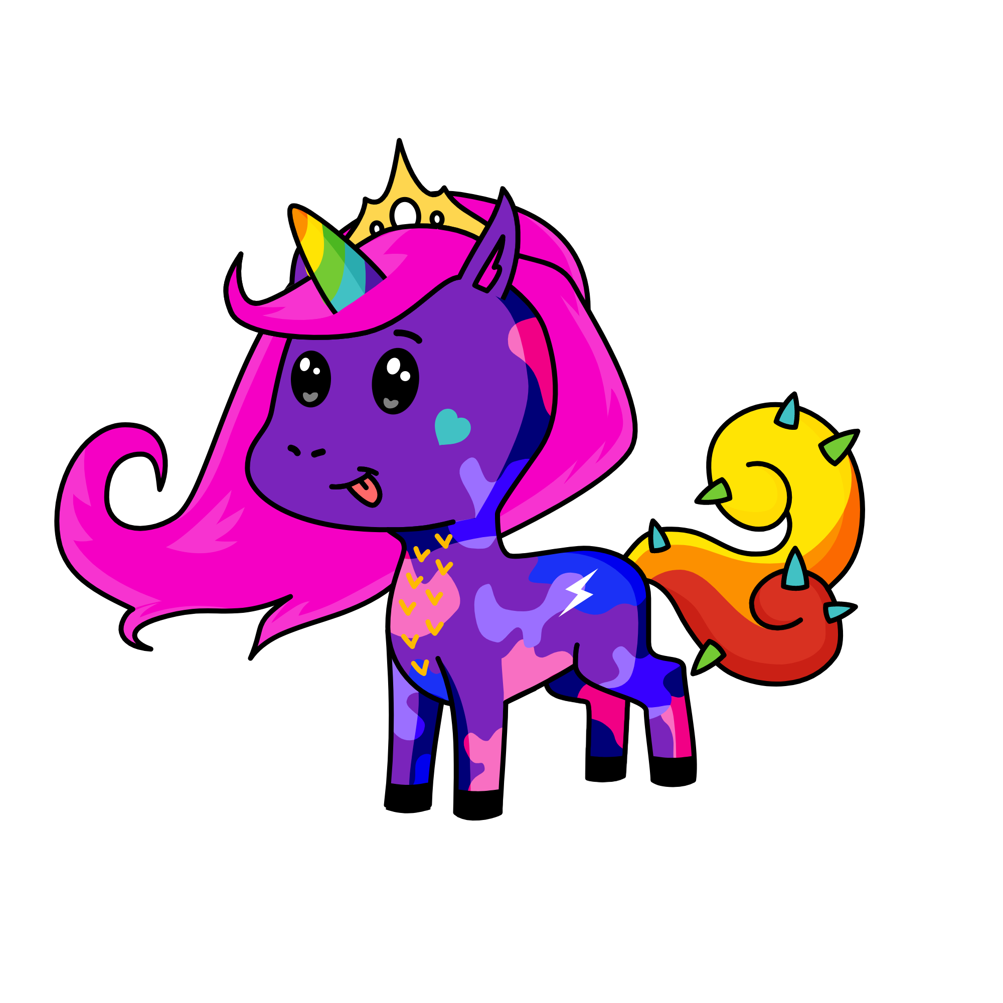 Beauty, the unicorn