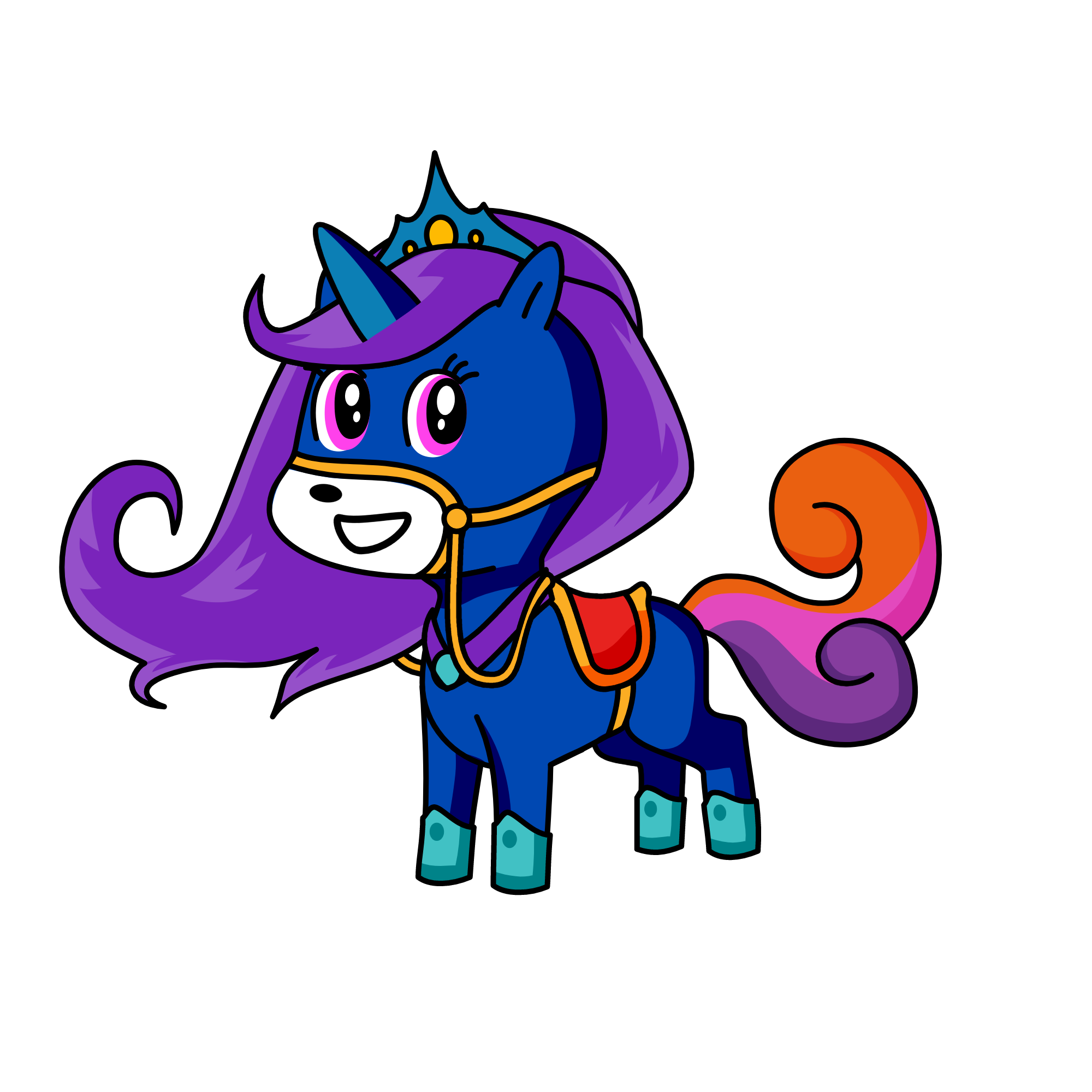 Icey, the unicorn