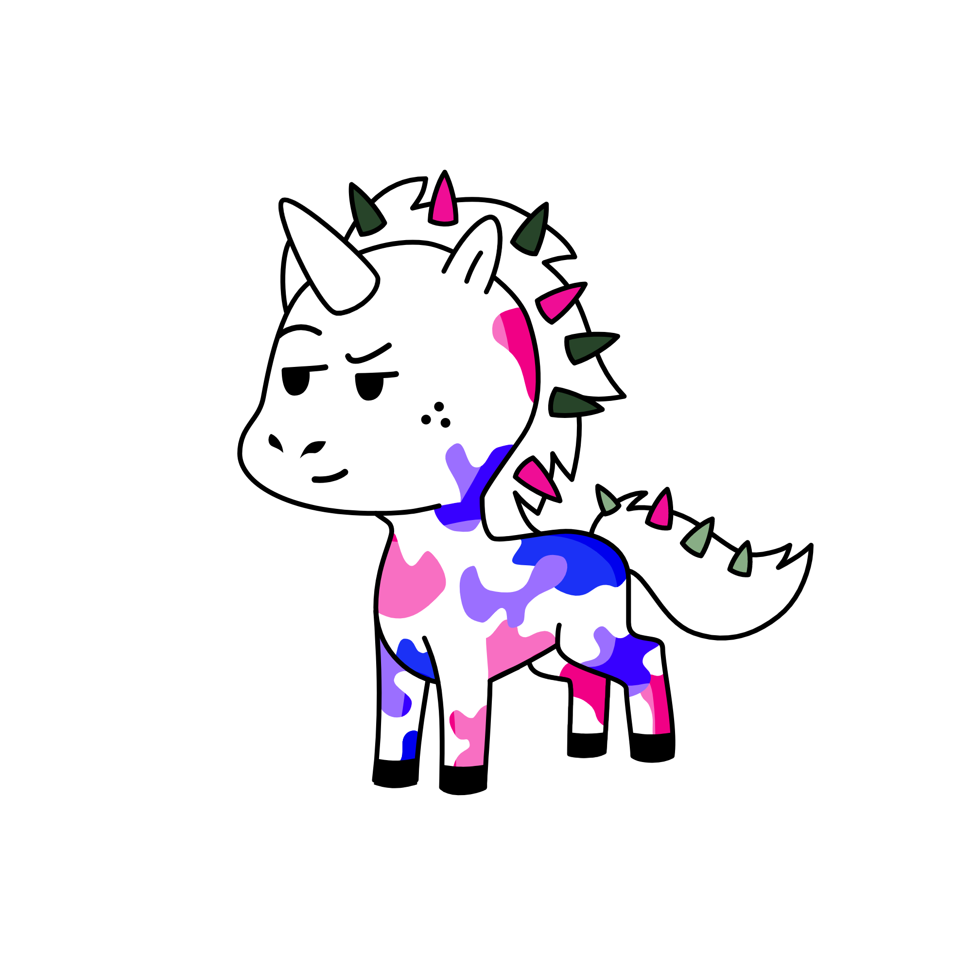 h, the unicorn