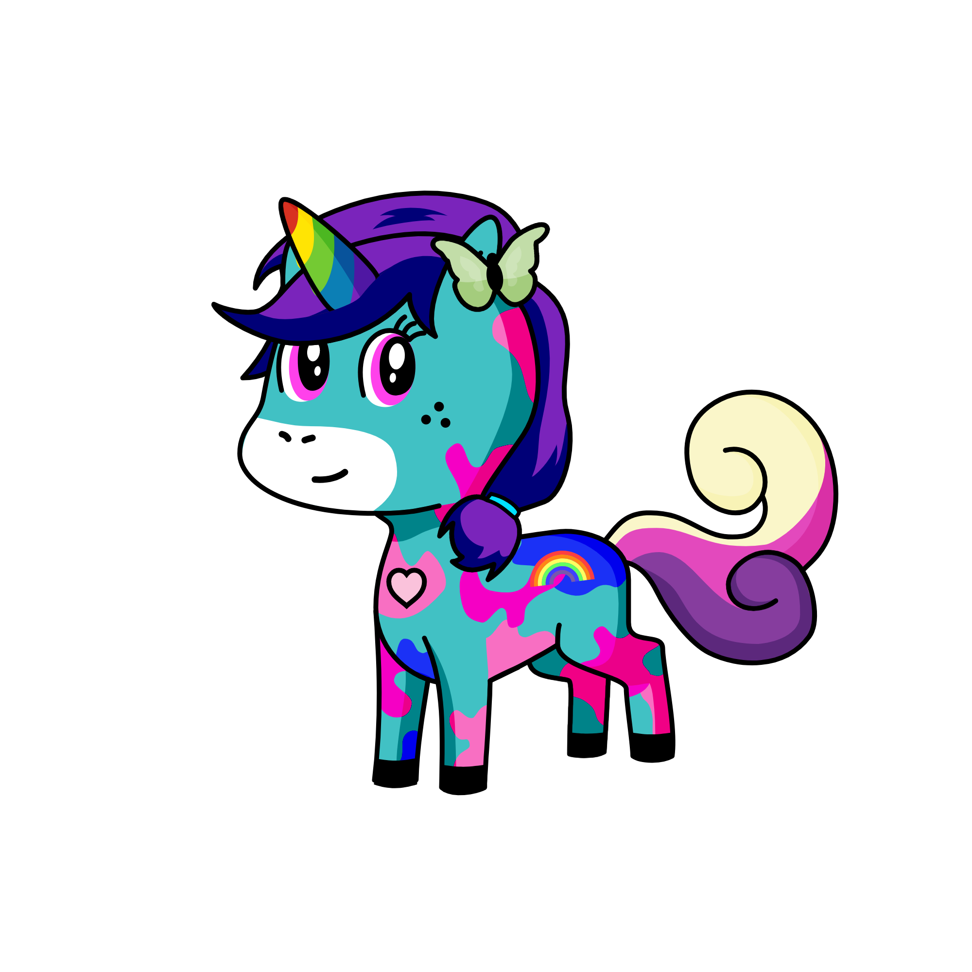 Belle, the unicorn