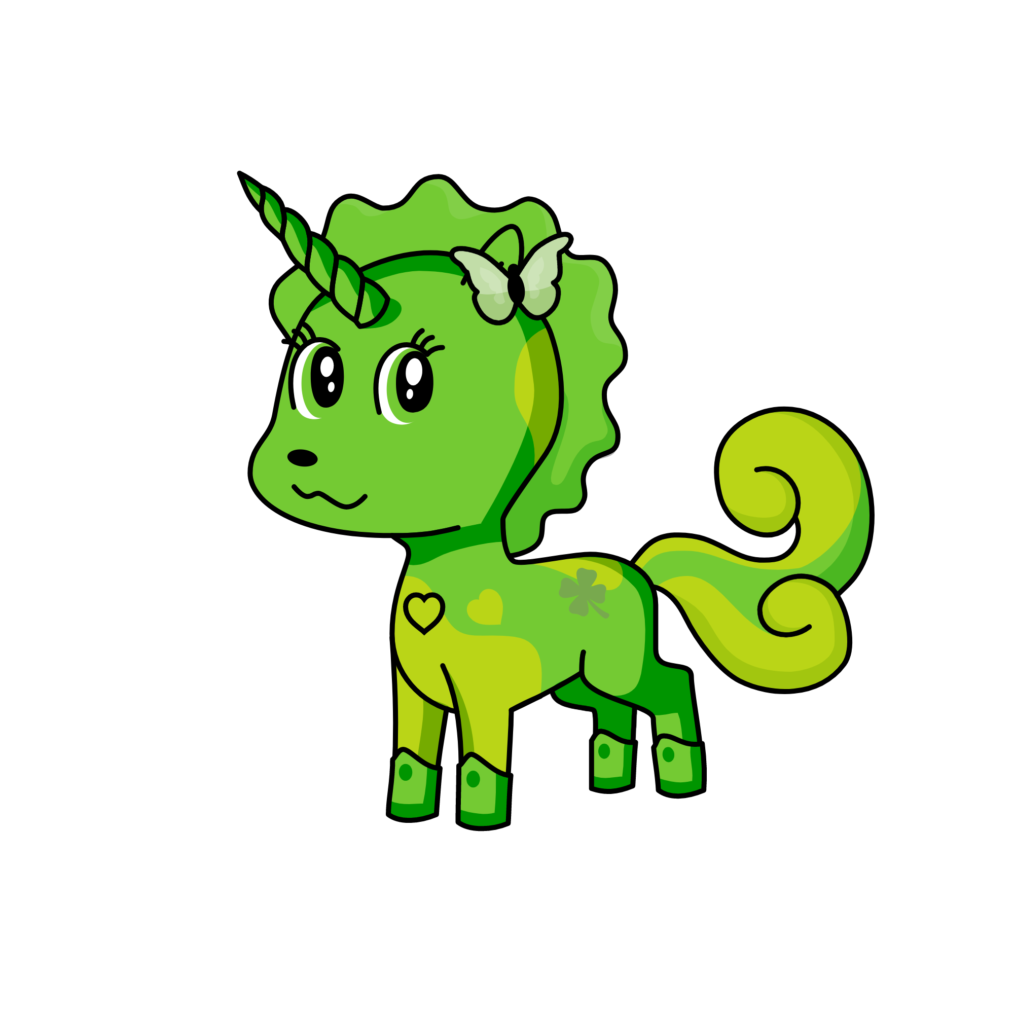 gally, the unicorn